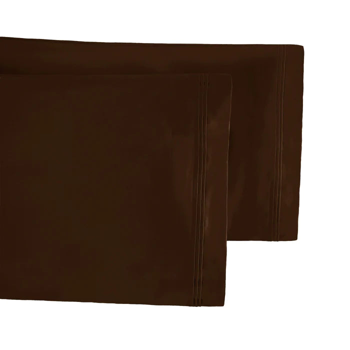 Premium 650 Thread Count Egyptian Cotton Pillowcase Set - Ultra Soft & Breathable for a Luxurious Sleep Experience | Perfect for Bedroom, Hotel, or Gift