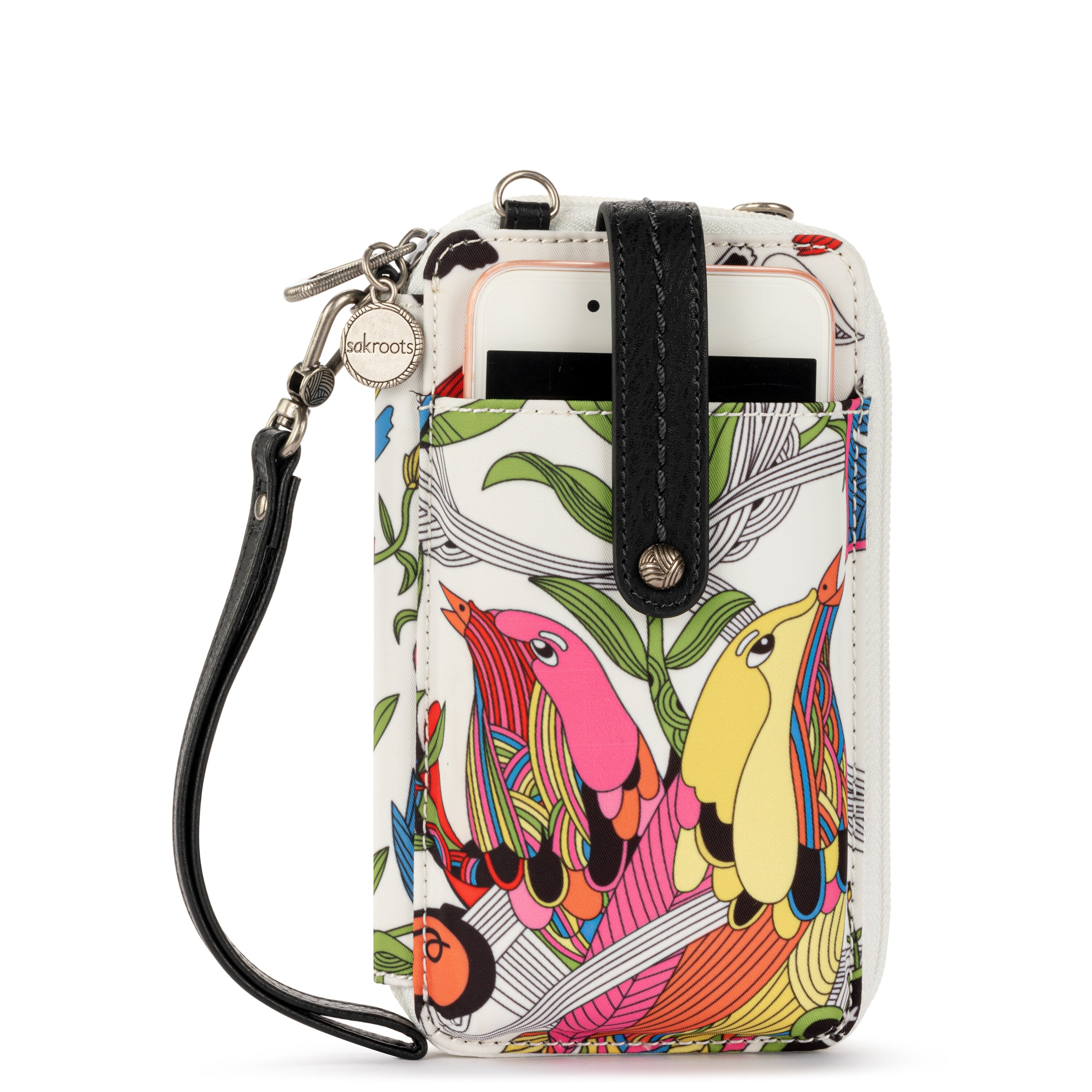 Eco Twill - White Peace Print