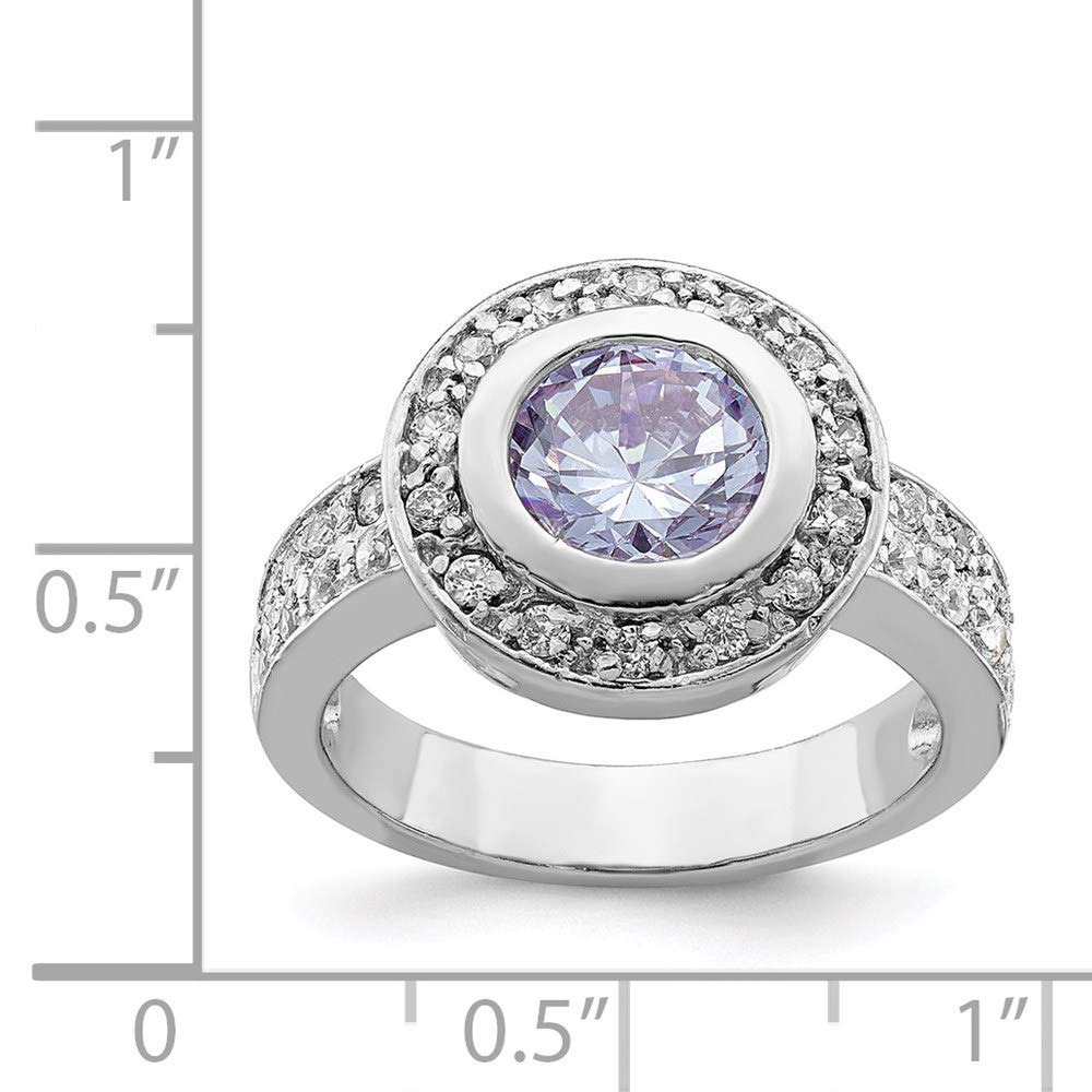 925 Sterling Silver Cubic Zirconia Ring for Women - Elegant Fine Jewelry Gift for Her | Perfect for Anniversaries, Birthdays & Special Occasions