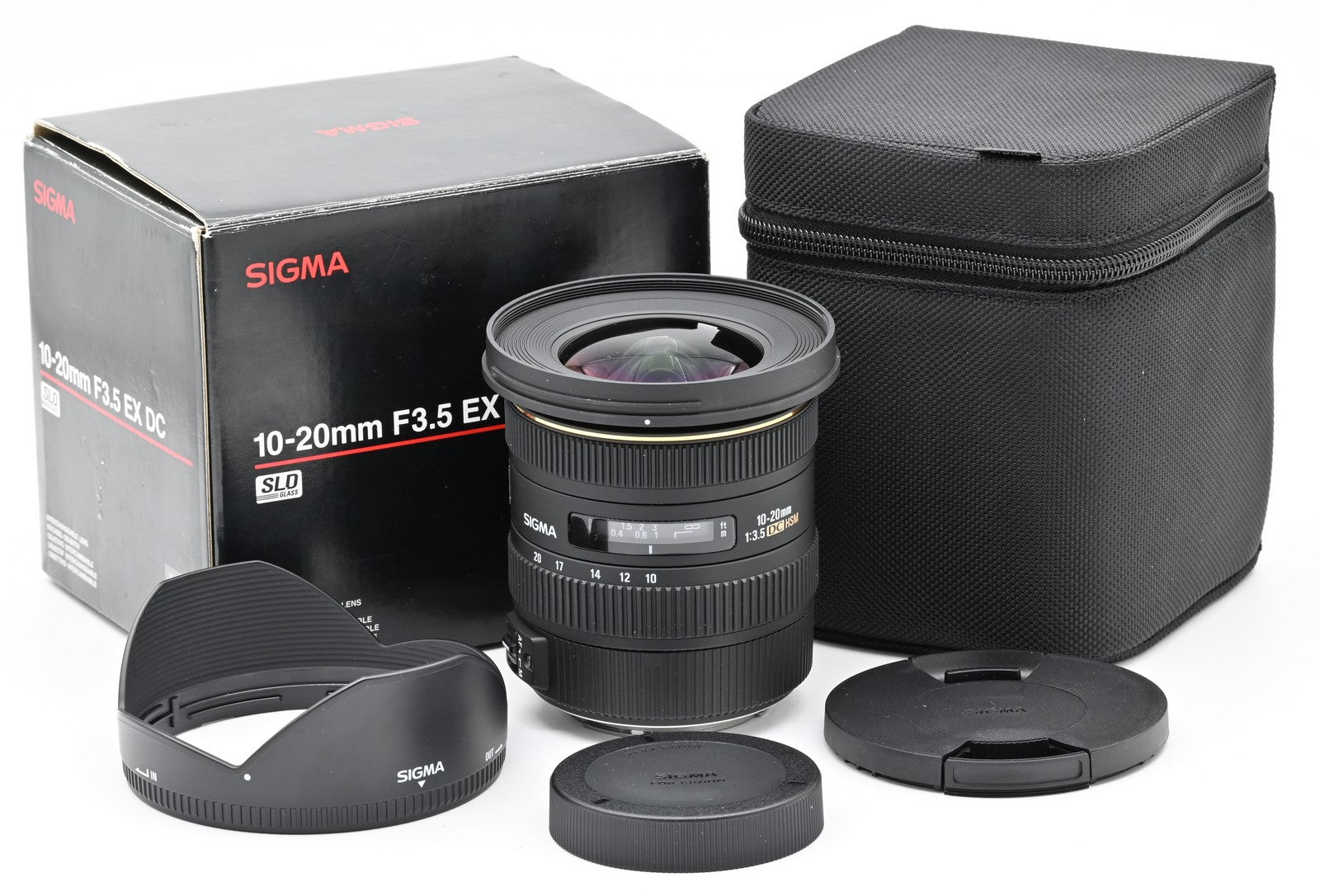 Sigma 10-20mm f/3.5 EX DC HSM Wide Angle Lens for Canon EF Mount - Excellent Open Box Condition - Perfect for Landscape, Architecture & Travel Photography
