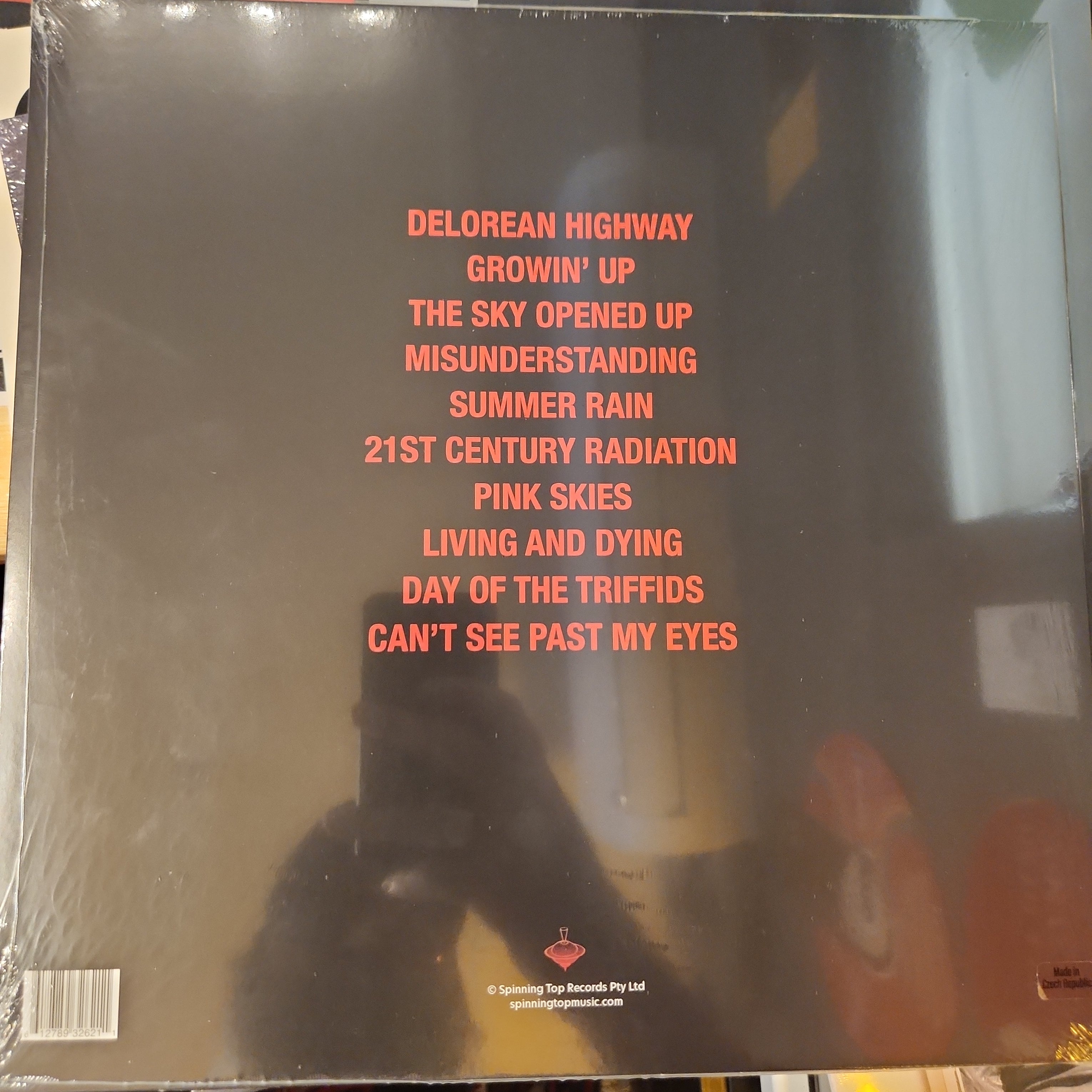 DeLorean Highway Vinyl LP Record - Classic Rock & Retro Music for Home, Office, or Car Playback