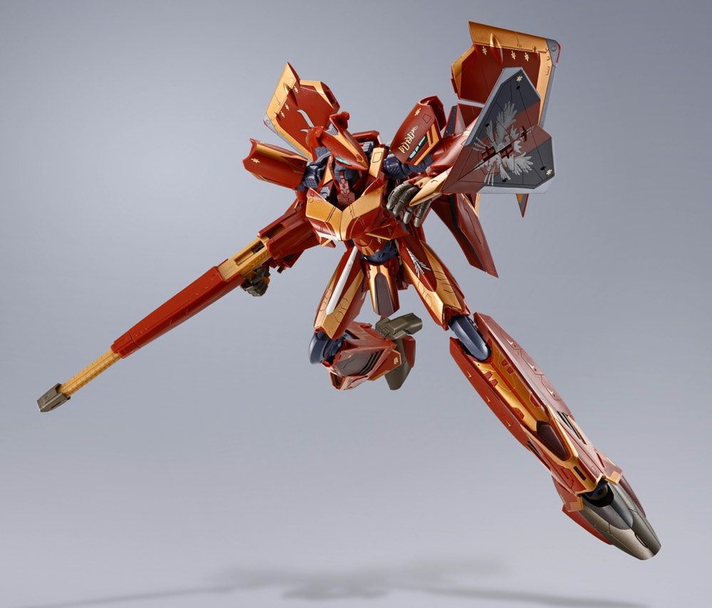 Bandai DX Chogokin Macross Delta Movie Absolute Live Robotech SV-262HS Draken III Bogue Con Vaart Action Figure - Collectible Anime Robot Toy for Display & Play