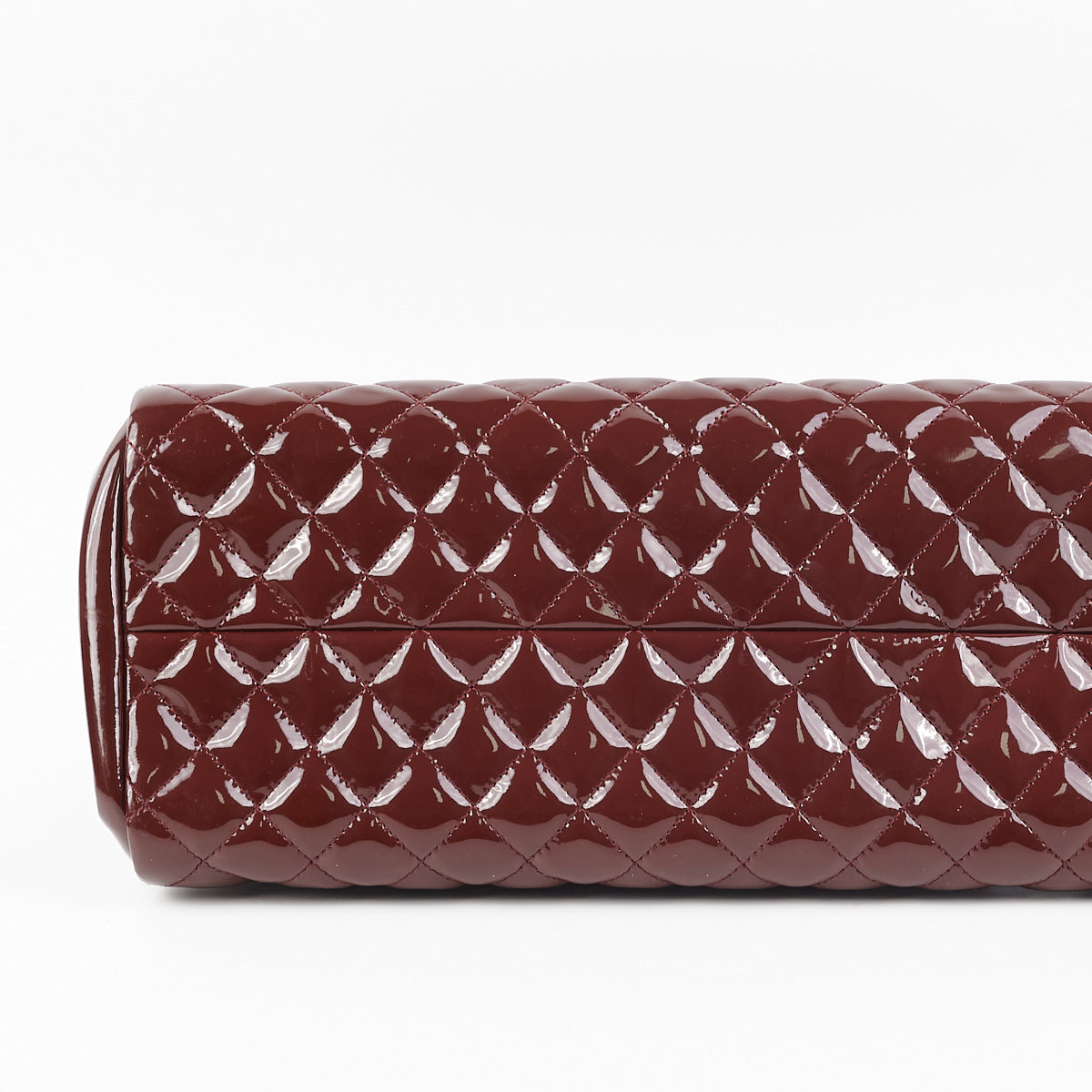 Chanel Mademoiselle Patent Leather Handbag in Dark Red - Luxury Crossbody Purse for Women, Perfect for Evening Parties & Date Nights