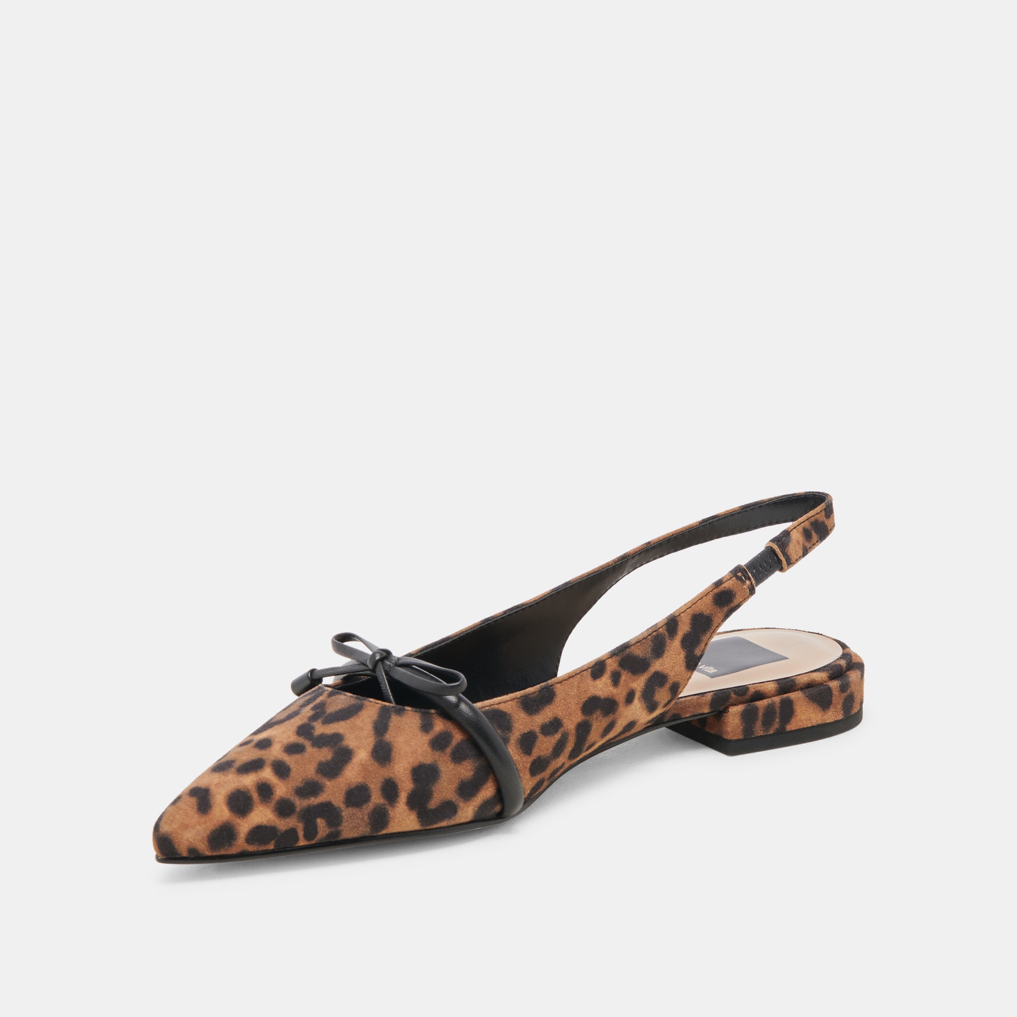PAYGE Women's Leopard Print Suede Ballet Flats - Comfortable & Stylish Shoes for Casual Wear, Office, and Everyday Outfits