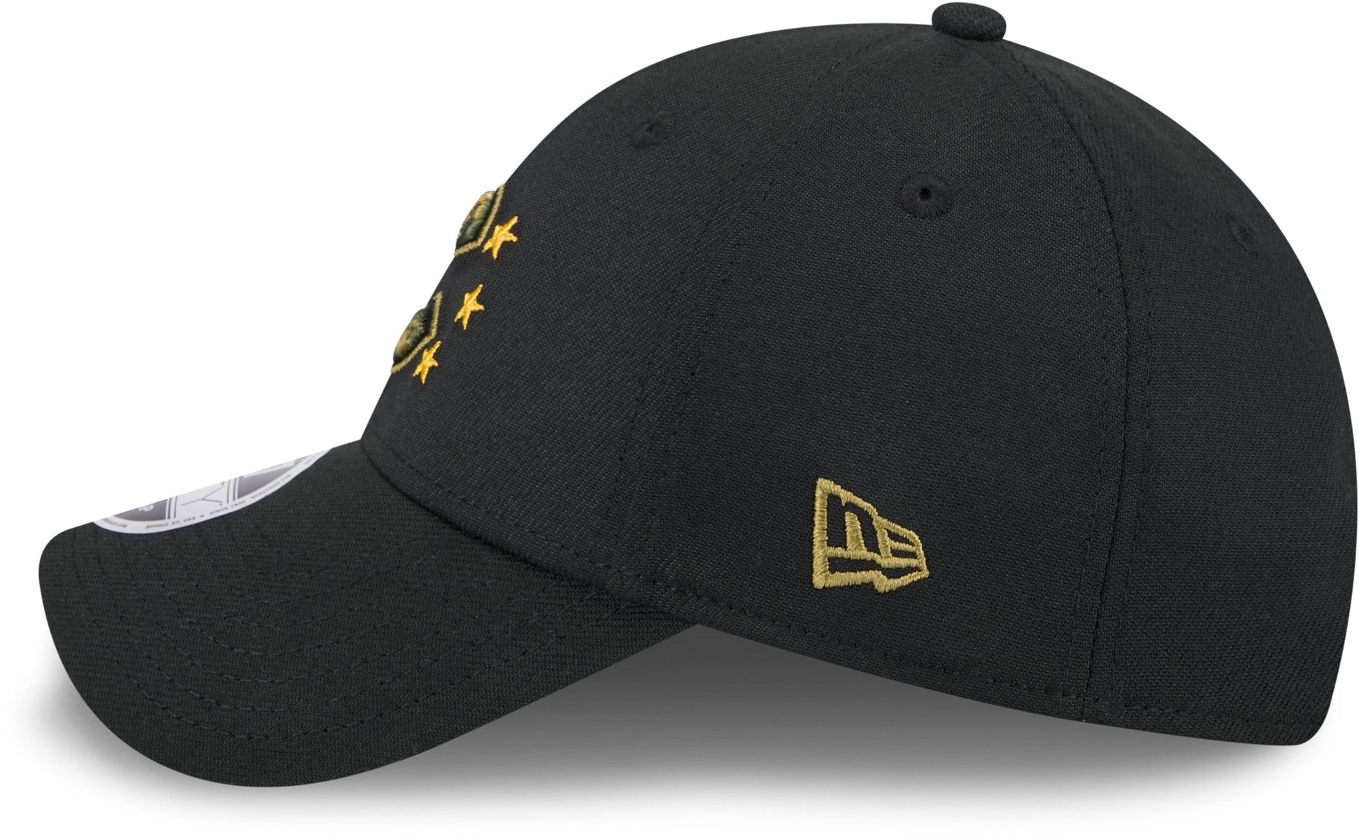 Chicago Cubs New Era 9Forty MLB 2024 Armed Forces Day Black Adjustable Baseball Cap - Perfect for Baseball Games, Military Appreciation & Casual Wear