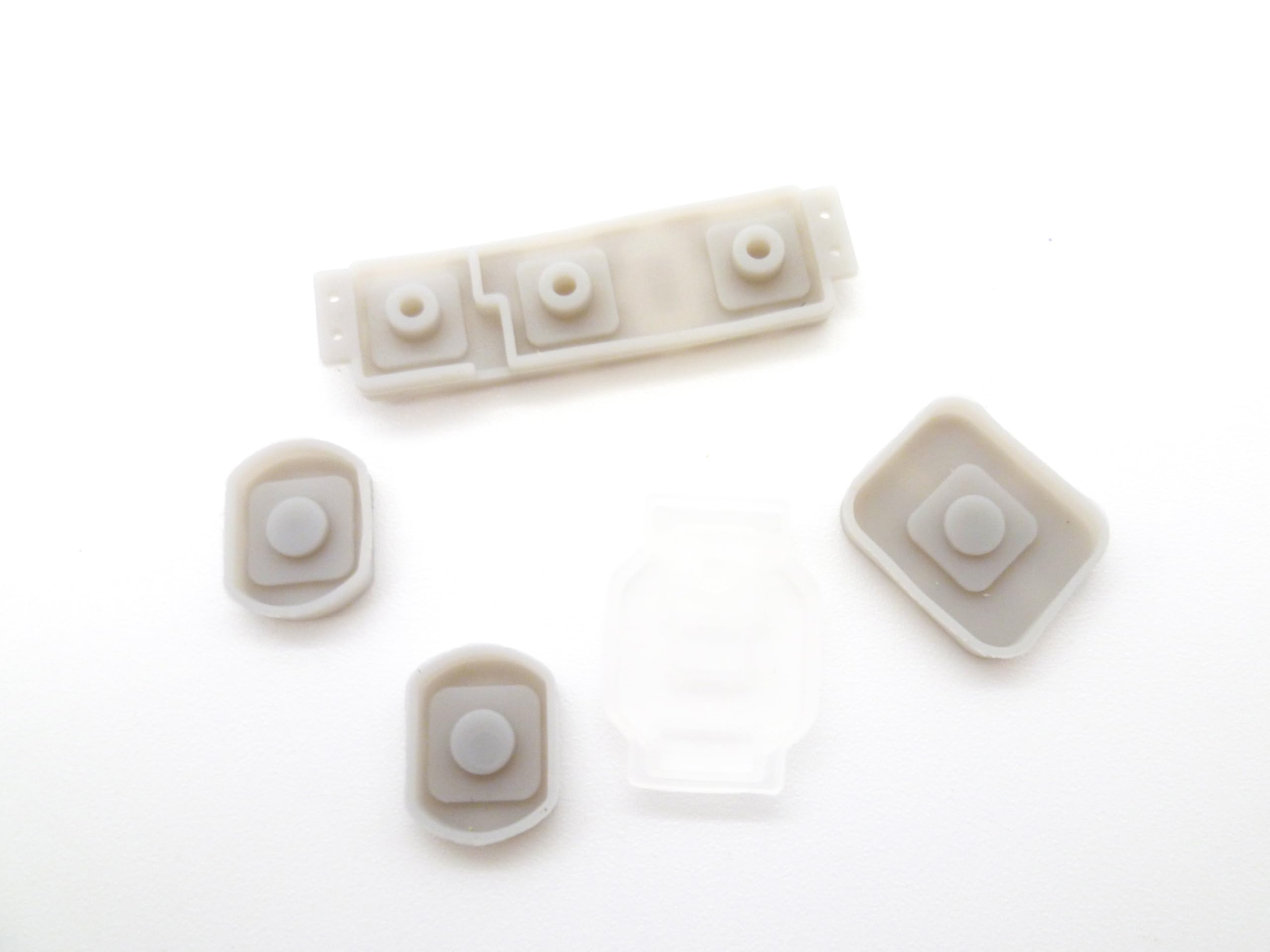 Nintendo Switch Lite Left & Right Power Volume Controller Rubber Button Pads Replacement - Compatible with Switch Lite for Gaming & DIY Repair