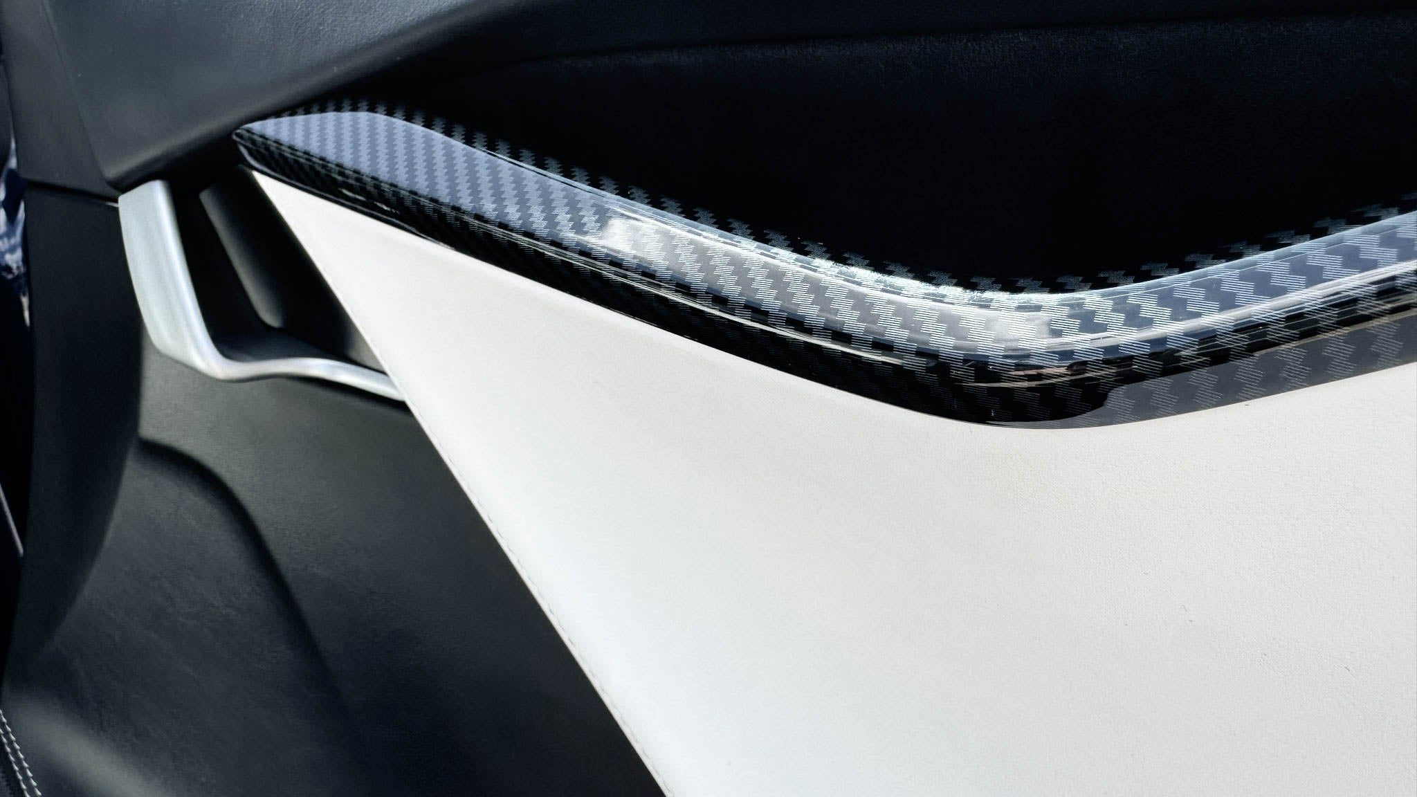 Premium Interior Door Trim for Tesla Model S (2012-2021) | Pre-Refresh Model S Door Panel Upgrade | Perfect Fit for Luxury Car Interior Enhancement