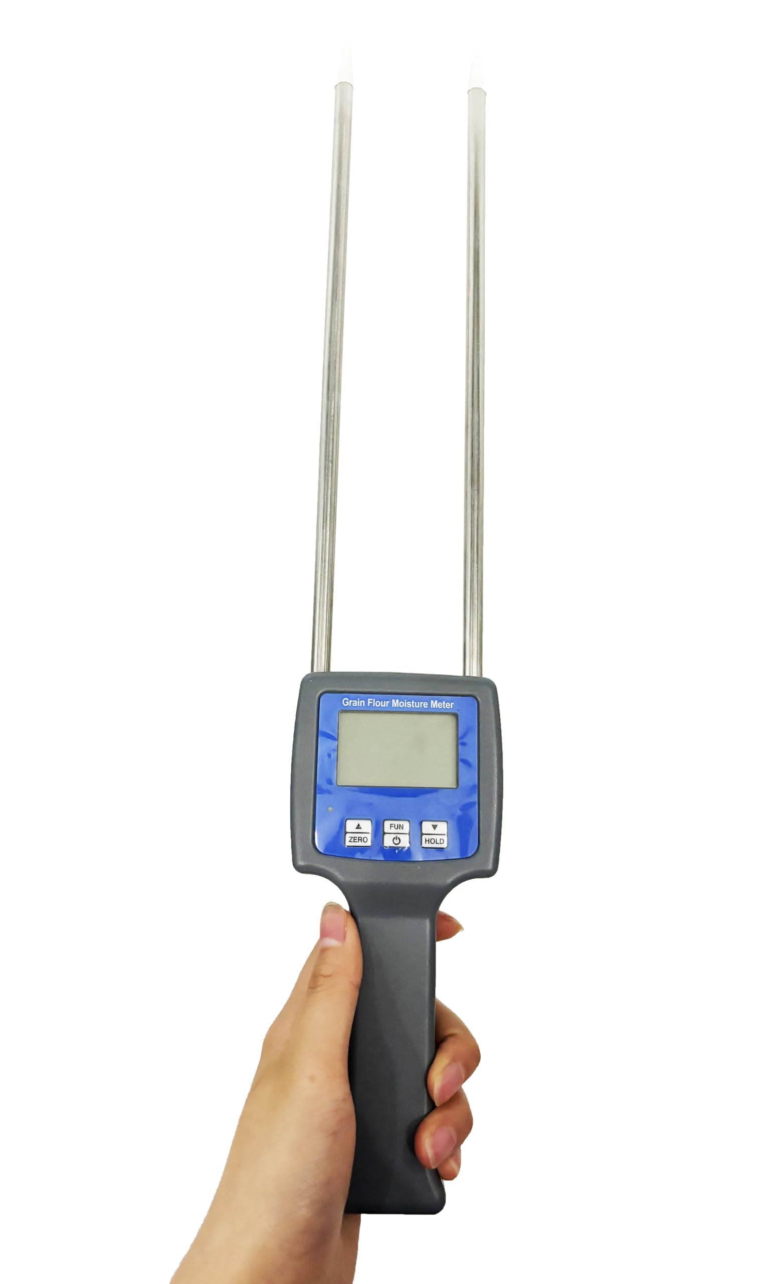 Digital Grain Moisture Meter - Precise Flour Moisture Tester for Corn, Wheat, Rice, Beans & More (6-30% Range, ±0.5% Accuracy) | Essential Tool for Bakers, Farmers & Food Quality Control