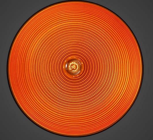 AGATA Ripple in My Bowl Lamp - Modern LED Table Lamp for Bedroom, Living Room & Office - Dimmable Ambient Lighting for Home Decor & Relaxation