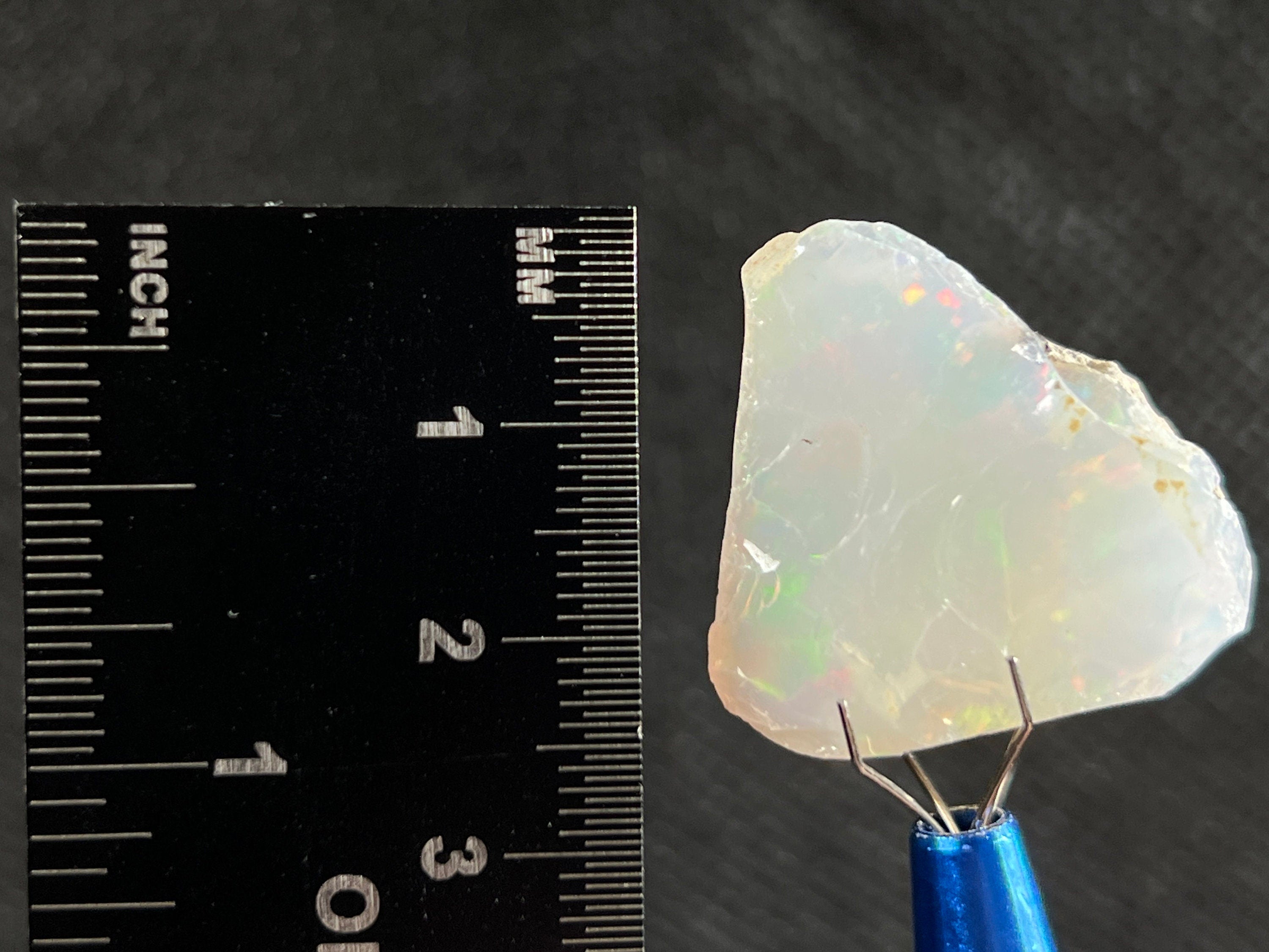 4A Welo Opal Raw Crystal - Certified Cutting Grade Opal Gemstone for Jewelry Making | Perfect for Rings, Necklaces & DIY Craft Projects