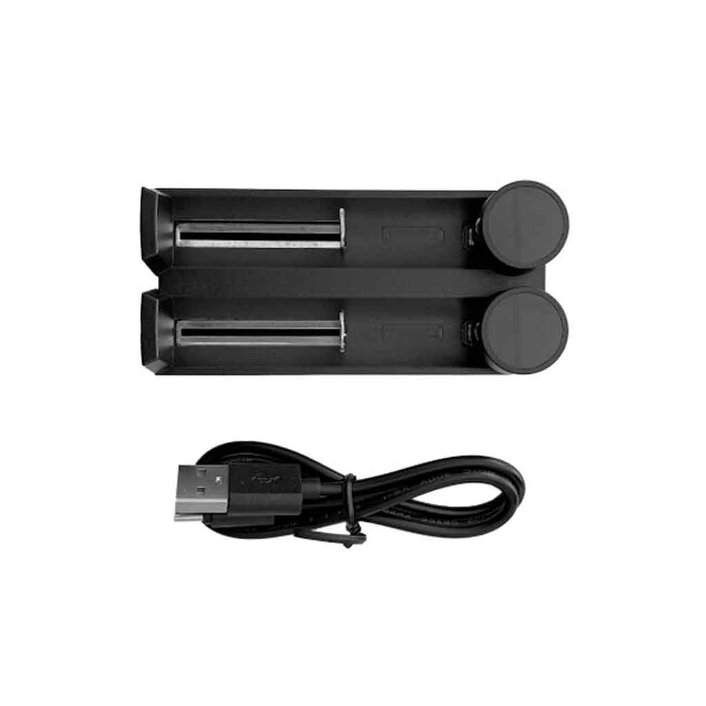 Efest SLIM K2 18650/18350/20700/26650 Battery Charger - Fast USB Charging for Vape Mods, Flashlights & Electronic Devices
