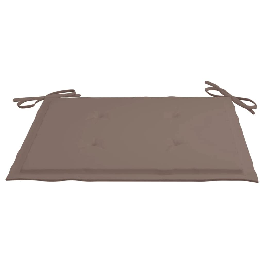 6-Piece Garden Chair Cushions Set with Ties - 15.7
