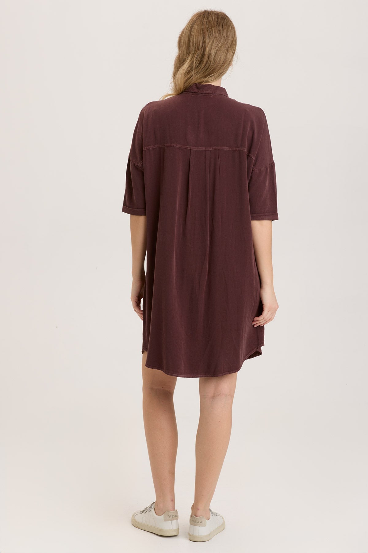Stylish Bradford Shirt Dress for Women - Casual & Comfortable Long Sleeve Button Down Tunic - Perfect for Office, Date Night & Everyday Wear