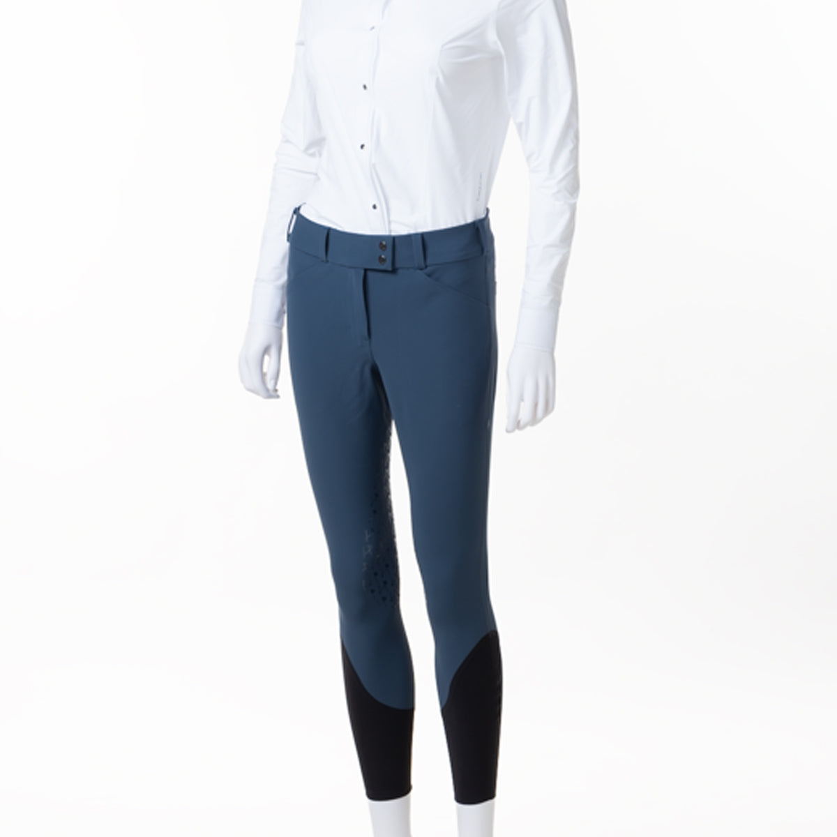 Freejump Women's Mary Knee Grip Breeches - Equestrian Riding Pants for Horseback Riding & Training - Comfortable Stretch Fabric for English & Western Riding