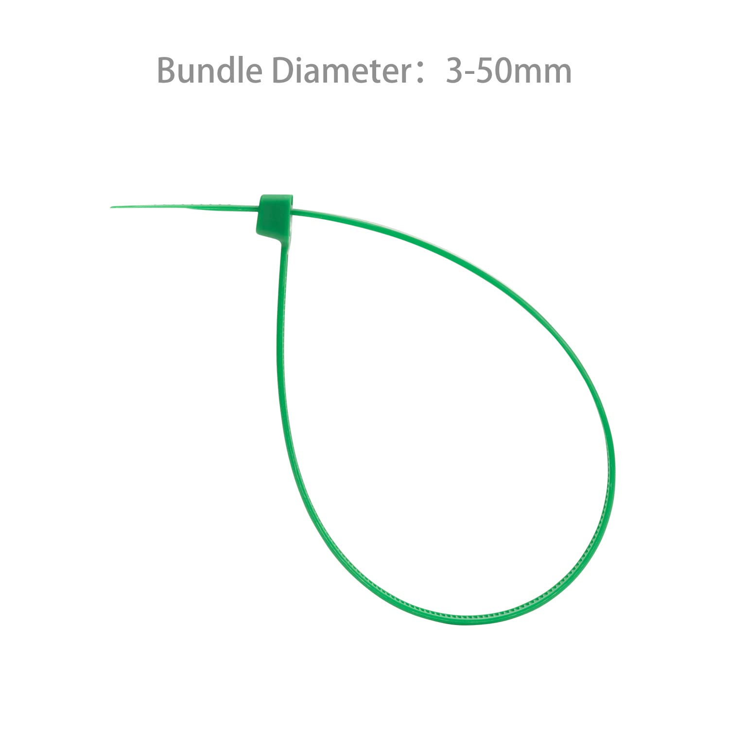 XINGO 100 PCS 8 Inch Heavy Duty Cable Zip Ties - 120 lbs Tensile Strength, Self-Locking Nylon Wire Ties for Indoor & Outdoor Use (Green) - Perfect for Organizing Cables, Bundling Wires, and Securing Garden Plants