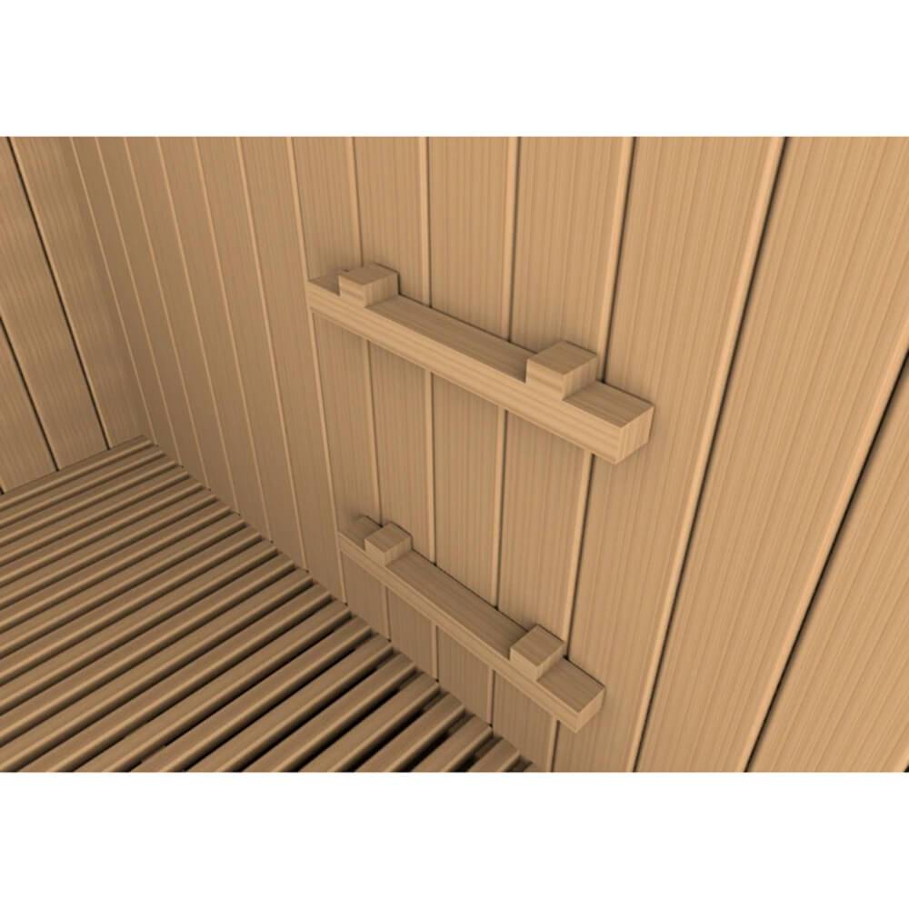 Golden Designs Osla 4-6 Person Traditional Steam Sauna GDI 7689 - Relaxing Home Spa for Stress Relief & Detox