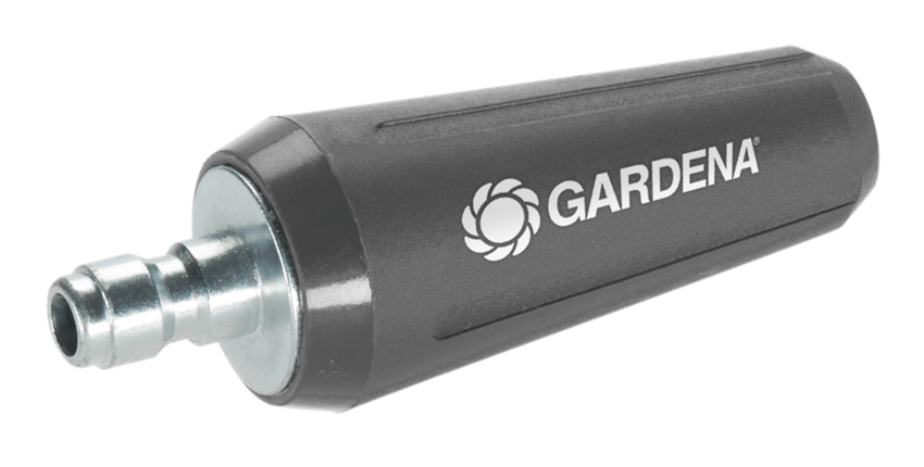 Gardena Rotating Nozzle AquaClean - Adjustable Water Spray Nozzle for Garden Hose | Perfect for Lawn, Flower Beds & Car Washing