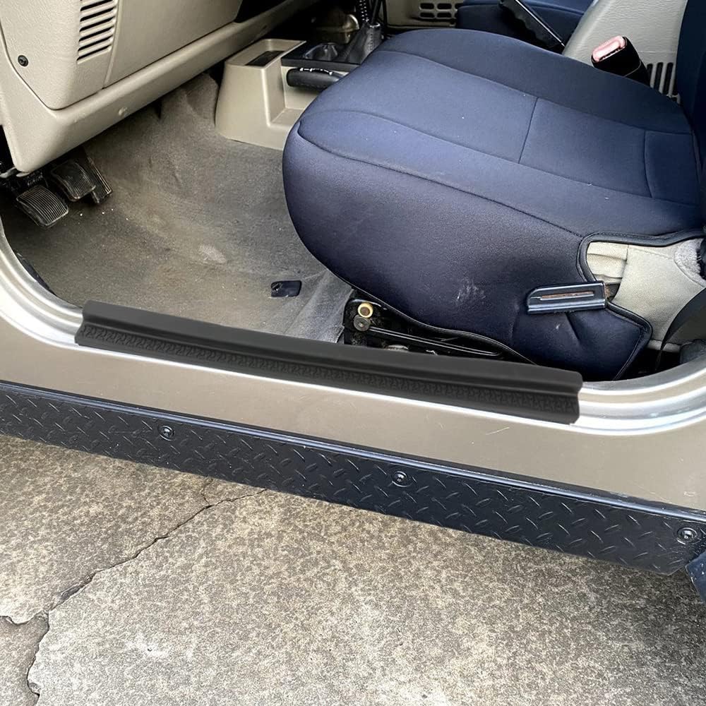 PIT66 Heavy Duty All Terrain Entry Guard Kit for Jeep Wrangler TJ (1997-2006) & LJ (2003-2006) Models - Off-Road Protection & Step Assist for Rugged Adventures