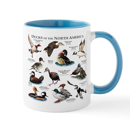 White/Blue Inside - Ducks Of North America Mug
