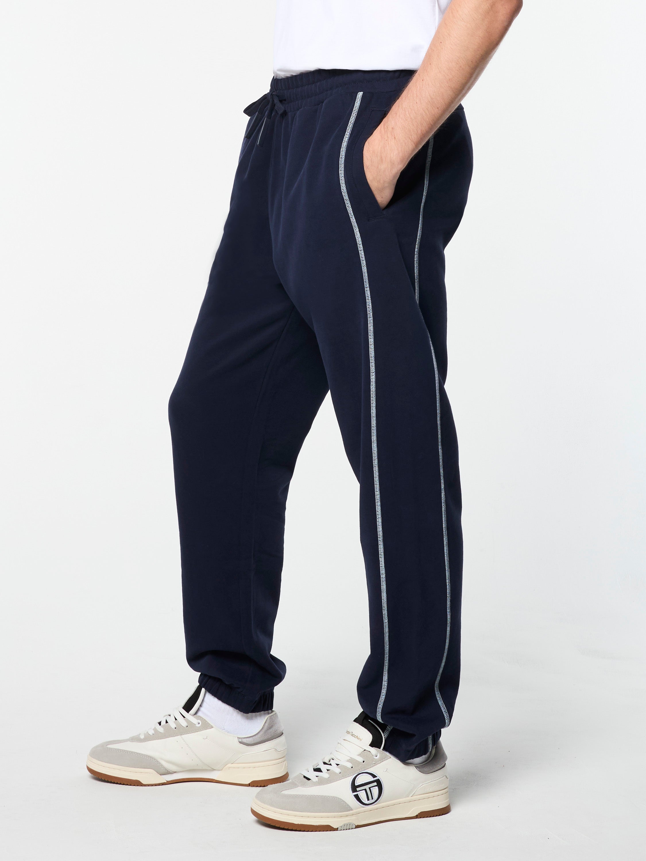 **Matteo Sweatpant for Men - Soft & Comfortable Joggers in Maritime Blue | Casual Loungewear & Workout Pants**