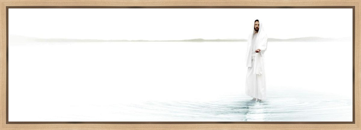 Blue Gallery Wrap Canvas Art - Handmade Modern Wall Decor for Living Room, Bedroom & Office | Perfect for Home & Office Décor