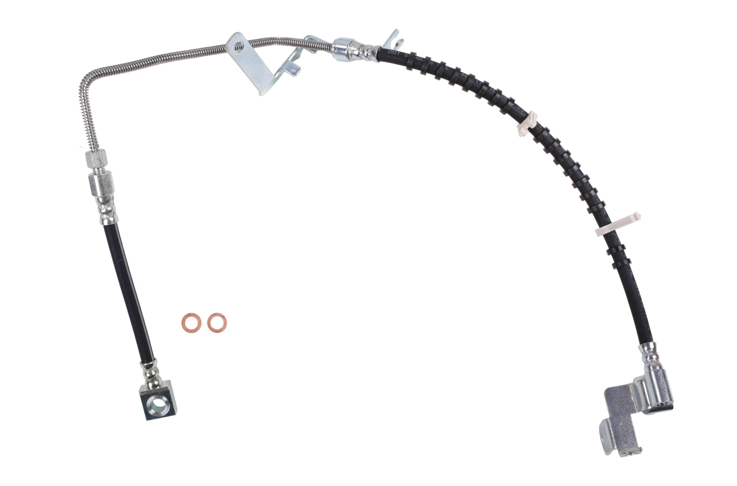 Sunsong 2204359 Brake Hydraulic Hose - High Performance Replacement for Trucks & SUVs - Durable DOT-Approved Brake Line - Perfect for Off-Roading, Towing & Heavy-Duty Use
