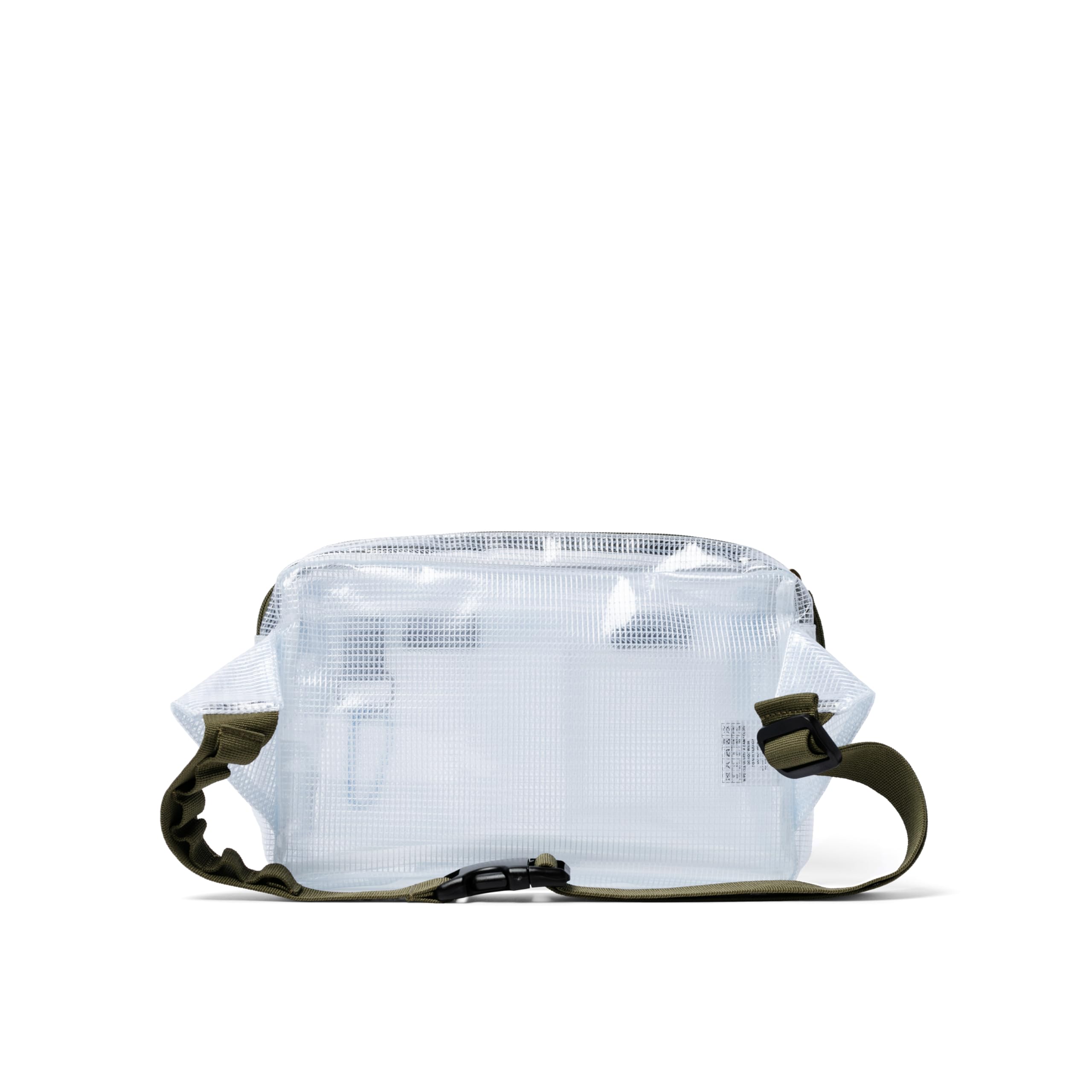 Polaroid Ripstop Crossbody Essentials Bag - Clear (6305) | Waterproof & Lightweight Travel Bag for Phone, Wallet & Keys | Perfect for Concerts, Festivals & Everyday Use