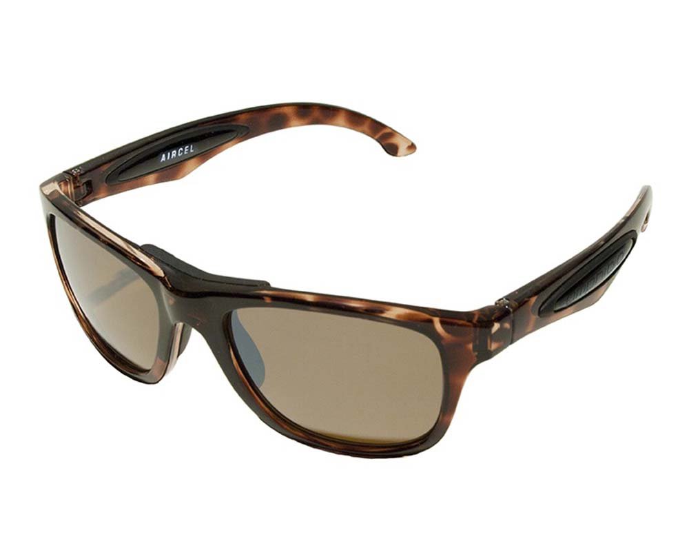 Amphibia Wave Vapor Sunglasses - Matte Black Polarized UV Protection - Perfect for Beach, Boating & Outdoor Activities