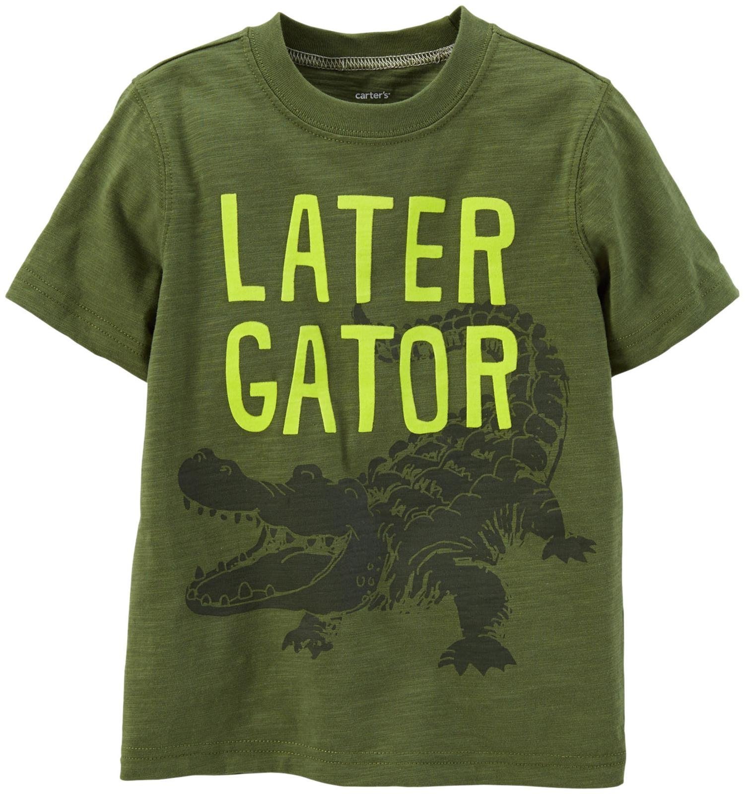 Carter's Baby Boys' Graphic Tee - Soft Cotton Short Sleeve Shirt for Infants & Toddlers - Perfect for Playtime, Daycare & Family Outings