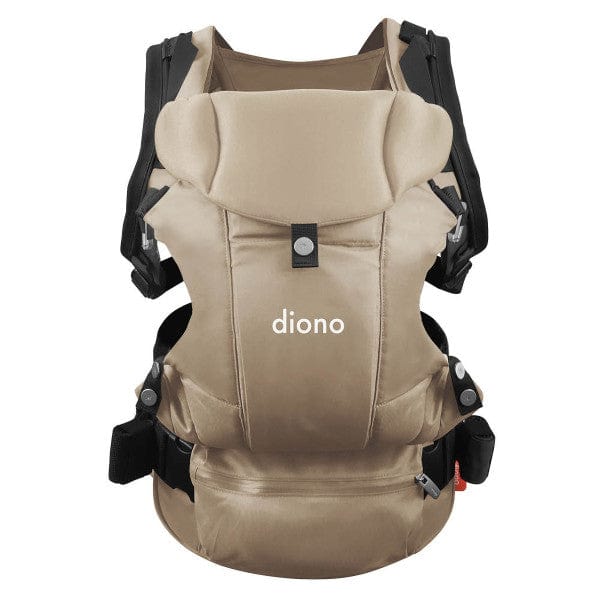 Diono Carus Complete 4-in-1 Baby Carrier System with Detachable Backpack - Convertible Infant Car Seat, Stroller & Travel System for Newborns to Toddlers - Perfect for Air Travel, Shopping & Daily Outings