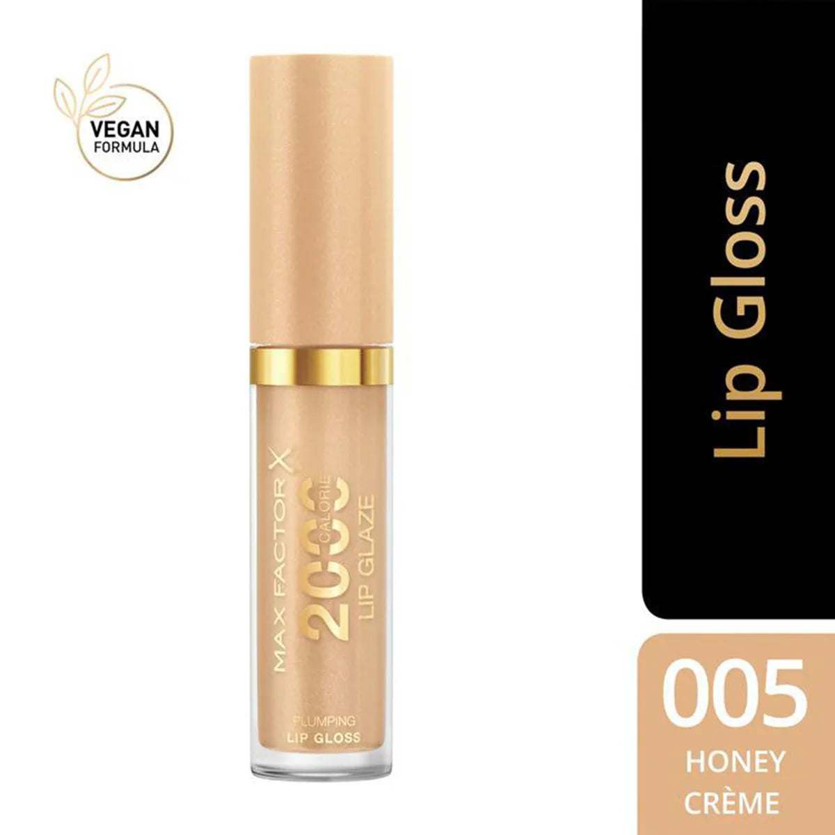 Max Factor 2000 Calorie Lip Gloss - Hydrating & Shiny Lip Gloss for Women, Long-Lasting Moisture & High Shine Finish - Perfect for Daily Wear, Parties & Special Occasions