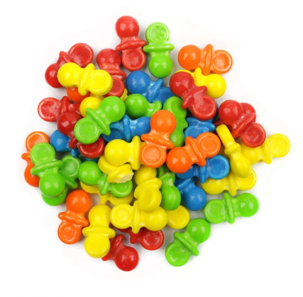 Oh Baby Coated Pacifier Candy 22 LB - Sweet & Colorful Hard Candy for Parties, Baby Showers & Events - Bulk Candy for Candy Buffets, Gifts & Celebrations