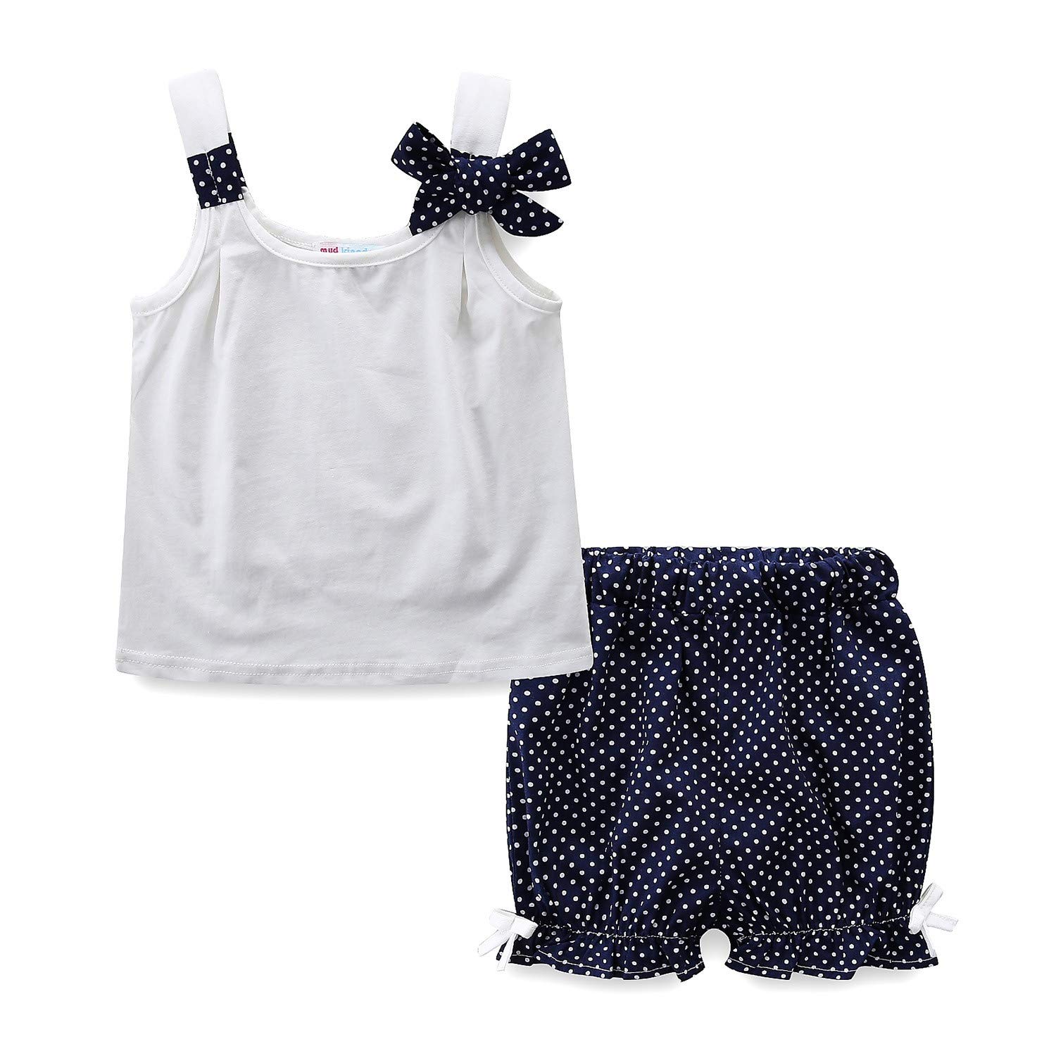 LittleSpring Girls Floral Tank Top and Shorts 2-Piece Summer Outfit Set | Cute Toddler Clothes for Beach, Playdate & Outdoor Activities