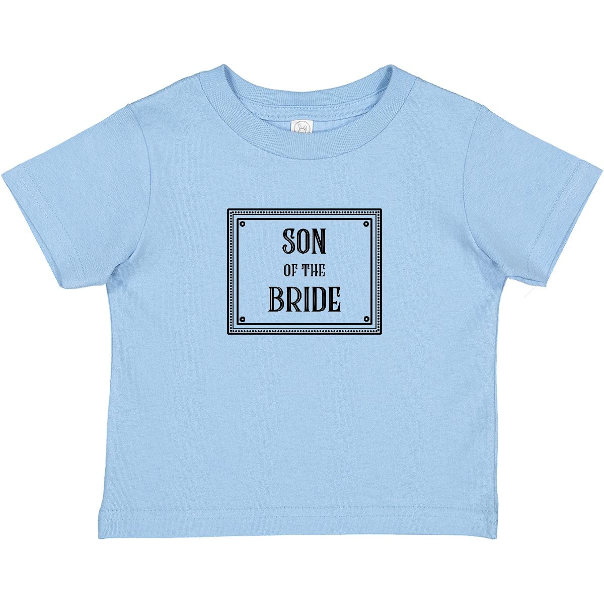 Inktastic Son of The Bride Baby T-Shirt - Cute Cotton Toddler Shirt for Wedding Party, Family Photos & Special Occasions