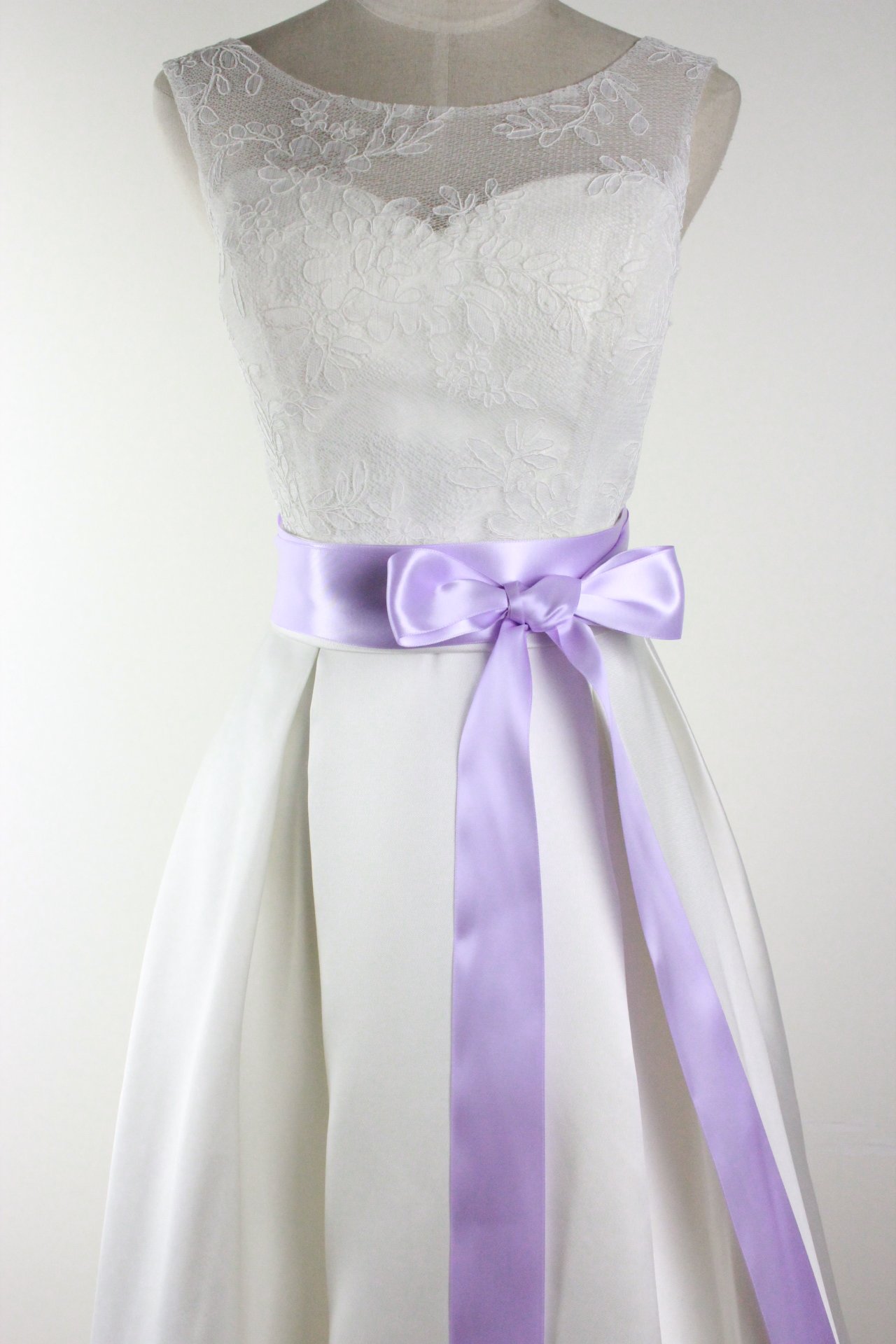 Leimandy 2 Inch Wide Satin Ribbon Sash - Elegant Wedding Dress Belt for Brides, Prom, Pageant & Formal Events - Perfect for Bridal Accessories, Gowns & Special Occasions
