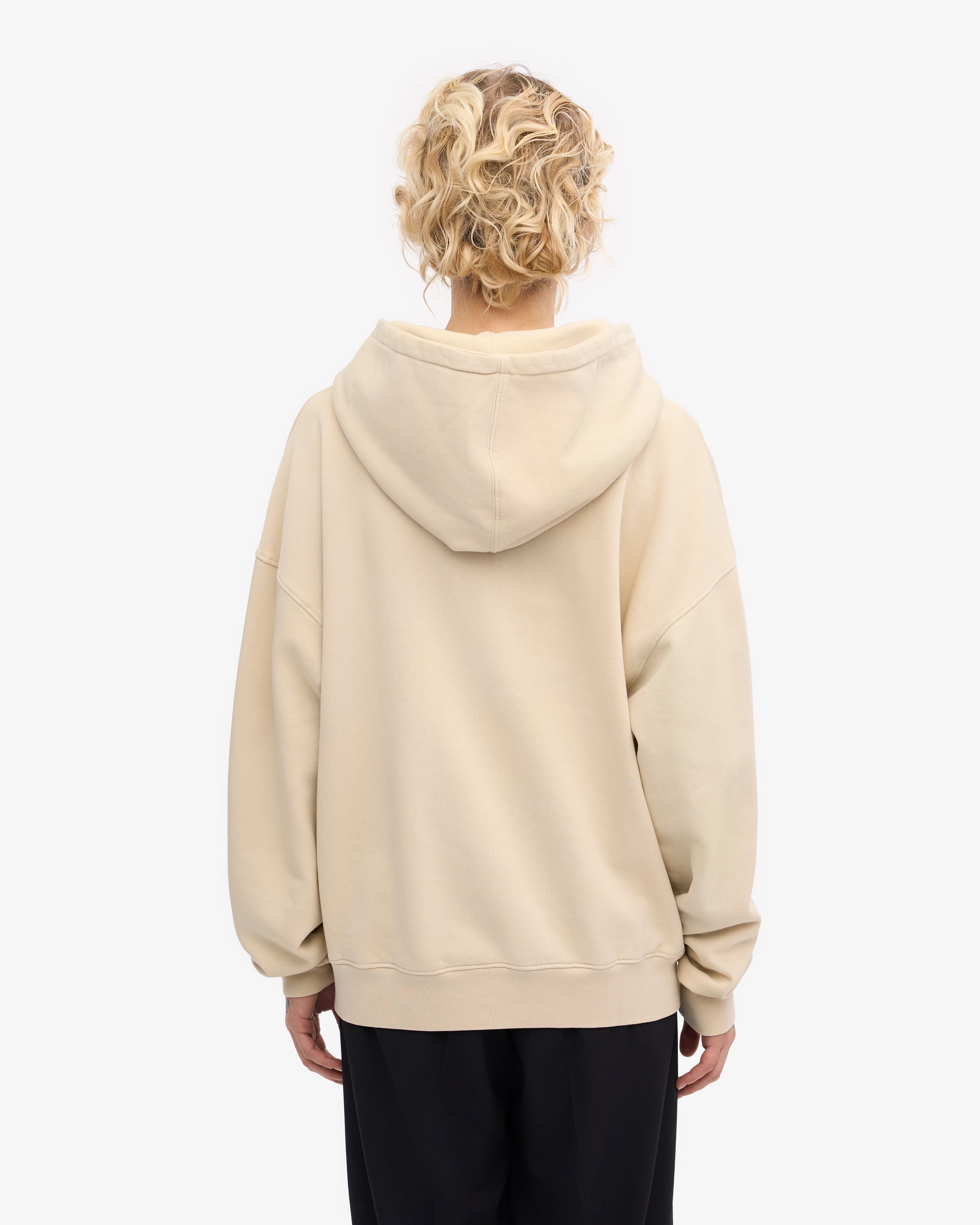 Organic Oversized Hoodie - Ivory White | Soft & Cozy Unisex Pullover for Men & Women | Perfect for Casual Wear, Lounging & Outdoor Activities