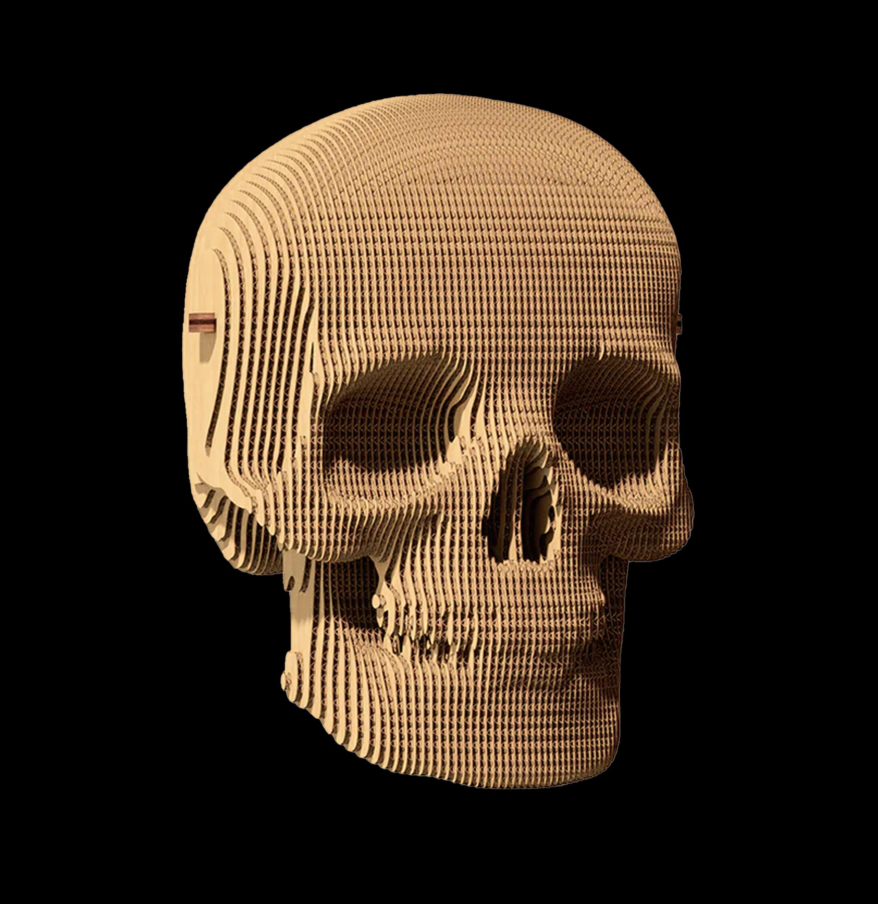 3D Skull Puzzle for Adults - Challenging Brain Teaser & Home Decor - Perfect for Halloween, Gothic Decor, and STEM Learning Activities