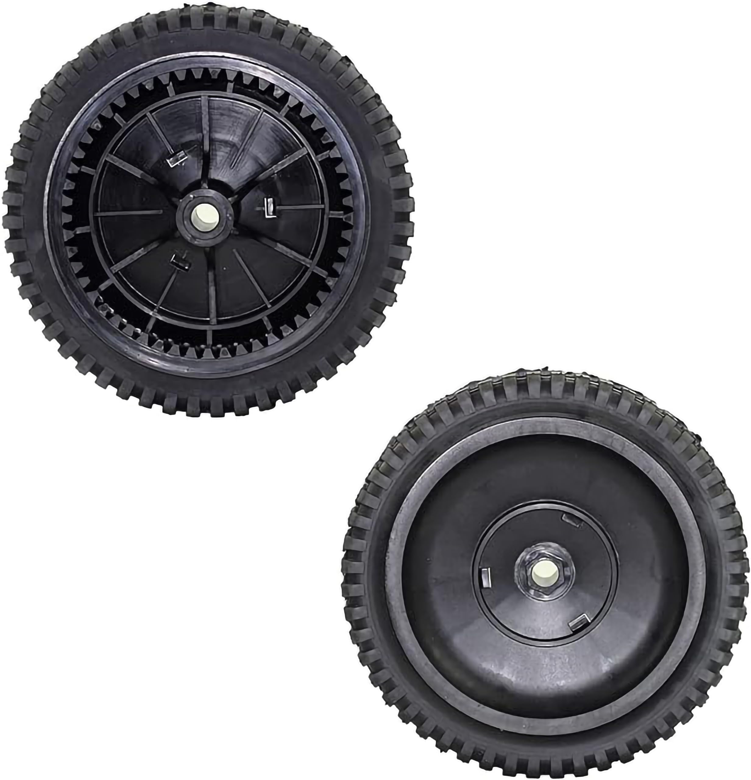 **Craftsman 180767 Front Drive Wheel for Lawn Mower – 2 Pack – Compatible with Sears, Jonesred, Poulan 532180767 – Perfect for DIY Repairs & Lawn Maintenance**    *(Use Case: Ideal for replacing worn-out wheels on Craftsman, Sears, Jonesred, or Poulan lawn mowers, ensuring smooth operation and extended mower lifespan.)*
