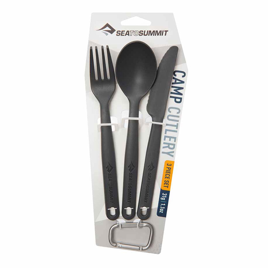 Sea To Summit Lightweight Camping Cutlery Set - Durable Travel Utensils for Hiking, Backpacking & Outdoor Adventures