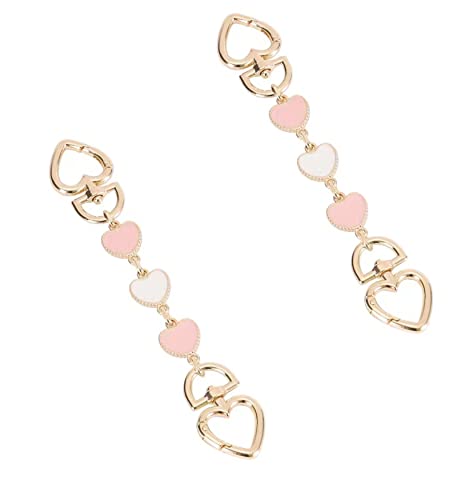 2pcs Pink White Pink