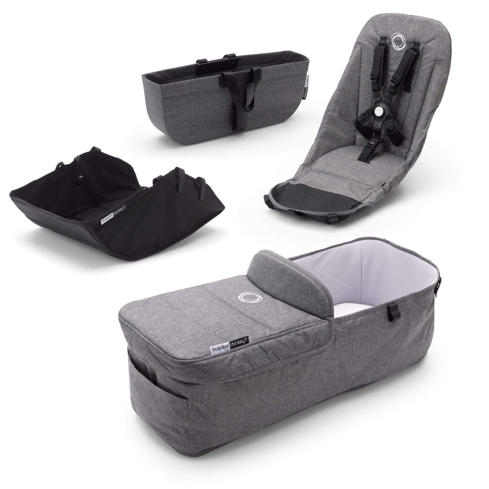 Bugaboo Donkey3 Stroller Style Set - Premium Baby Stroller for Twins or Siblings - Perfect for Urban Walking, Shopping & Family Outings
