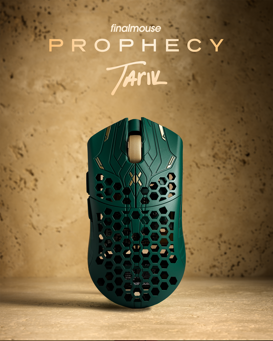 Finalmouse ULX Prophecy Wireless Gaming Mouse - Small Size, Ultra-Lightweight for Competitive Esports & FPS Gaming