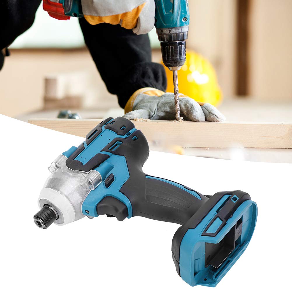 Cordless Brushless Impact Wrench - 520Nm High Torque Electric Impact Screwdriver for Construction, Automotive Repair & DIY Projects | Heavy Duty Power Tool for Shelves Assembly & Maintenance