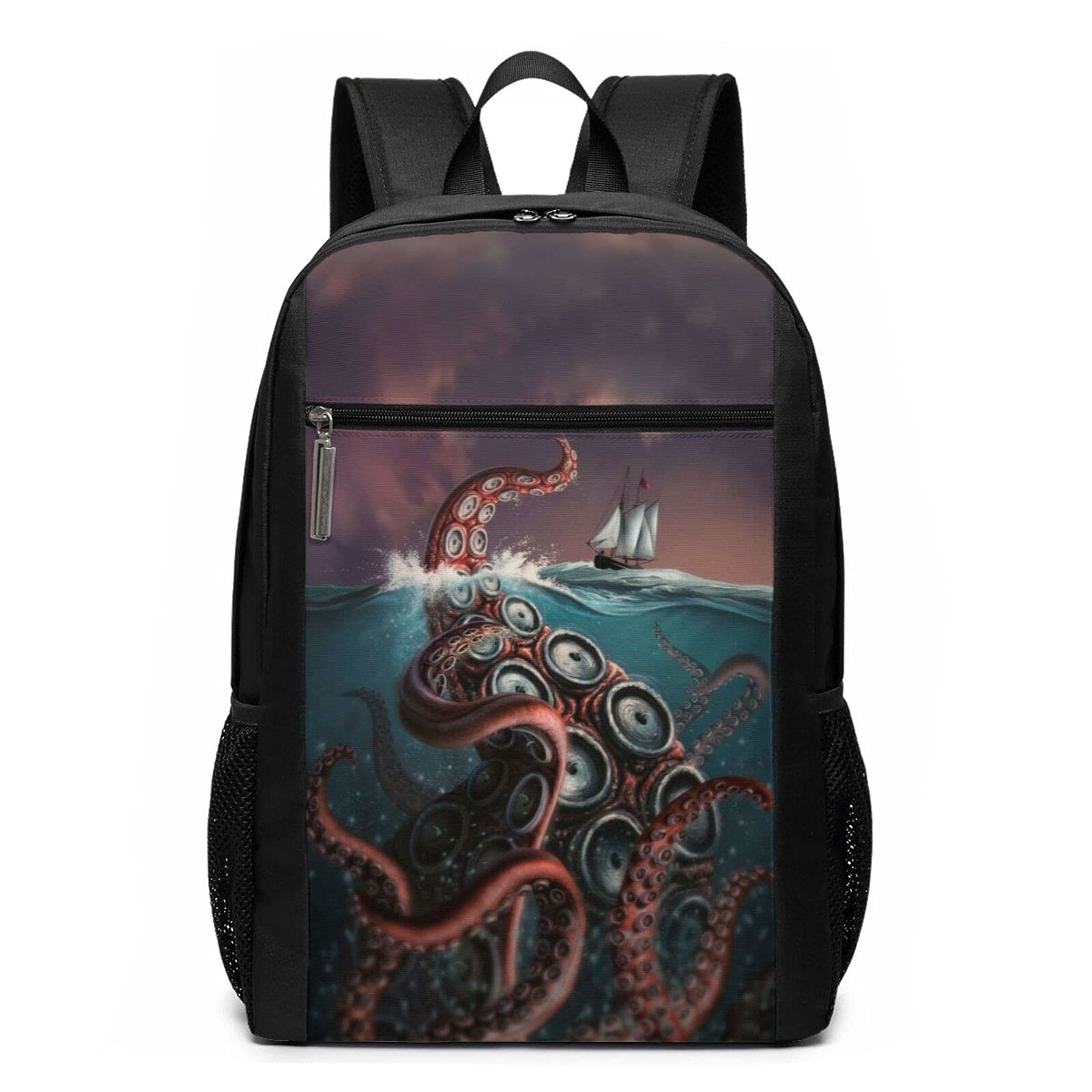 Kraken College Bookbag - Lightweight Backpack for School, Travel & Everyday Use | Durable Casual Daypack for Students & Commuters