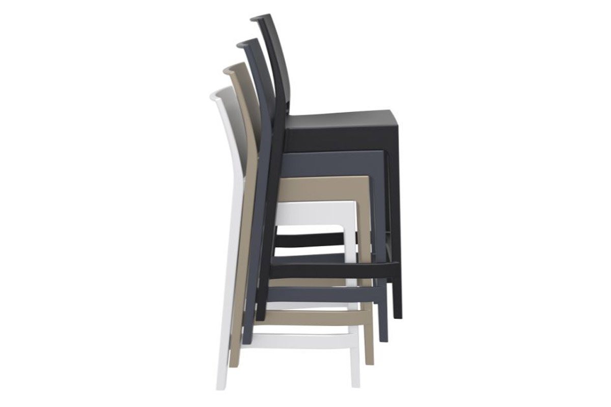 Premium Maya Bar Stool for Home & Commercial Use - 650mm Seat Height [970H x 400W] - Perfect for Kitchen Islands, Bars, Restaurants & Outdoor Entertaining