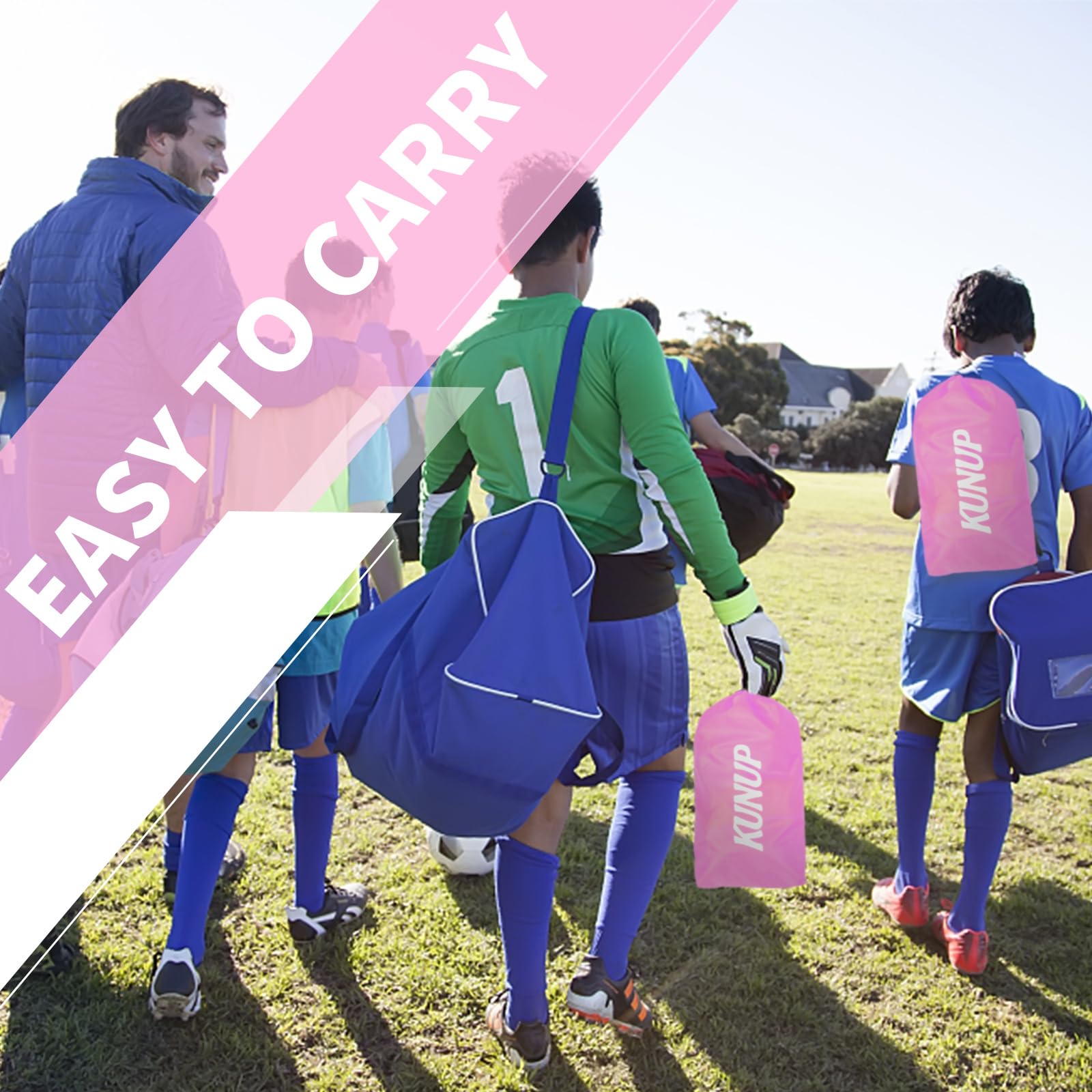 **Foldable Soccer Goal for Kids & Adults - 5x3, 6x4, 9x5FT Portable Soccer Net with Carrying Bag - Perfect for Backyard, Training, and Outdoor Sports Games**