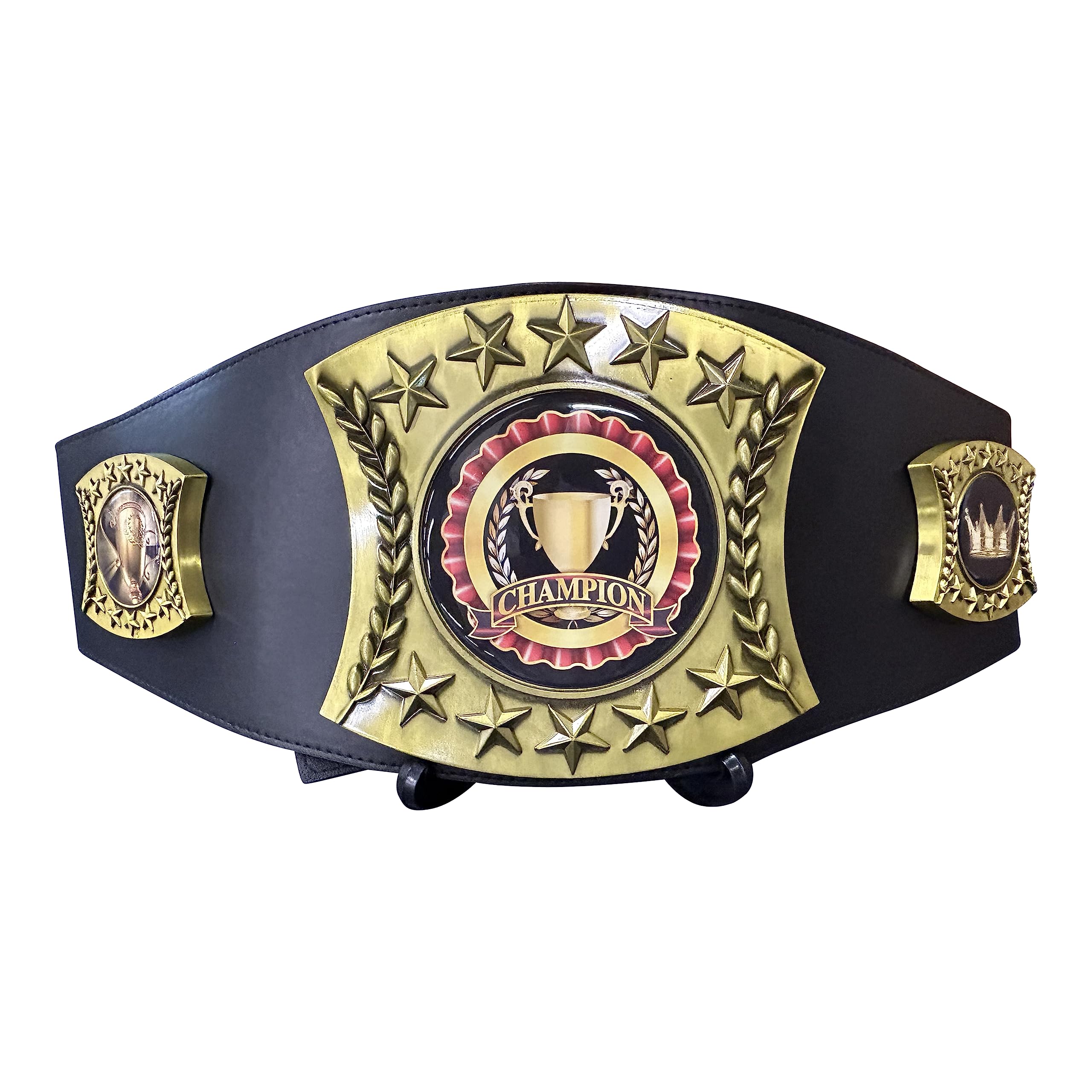 51 Inch Large Leather Champion Trophy Belt - Heavy Duty Championship Award for Boxing, Wrestling & Martial Arts - Perfect Prize Gift for Sports Competitions & Achievements