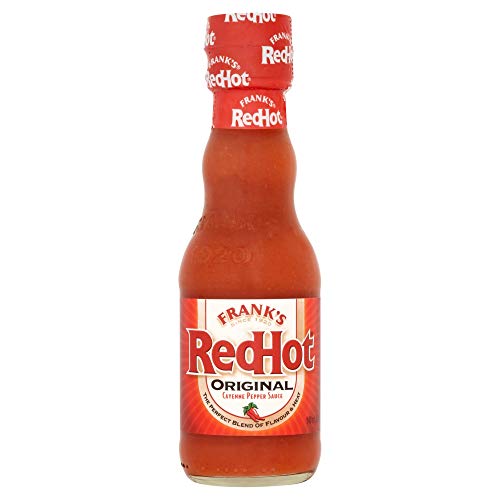 Frank's RedHot Original Cayenne Pepper Sauce 5oz (148ml) - Hot Sauce for Wings, Chicken, Pizza & More - Spicy Condiment for Cooking & Grilling