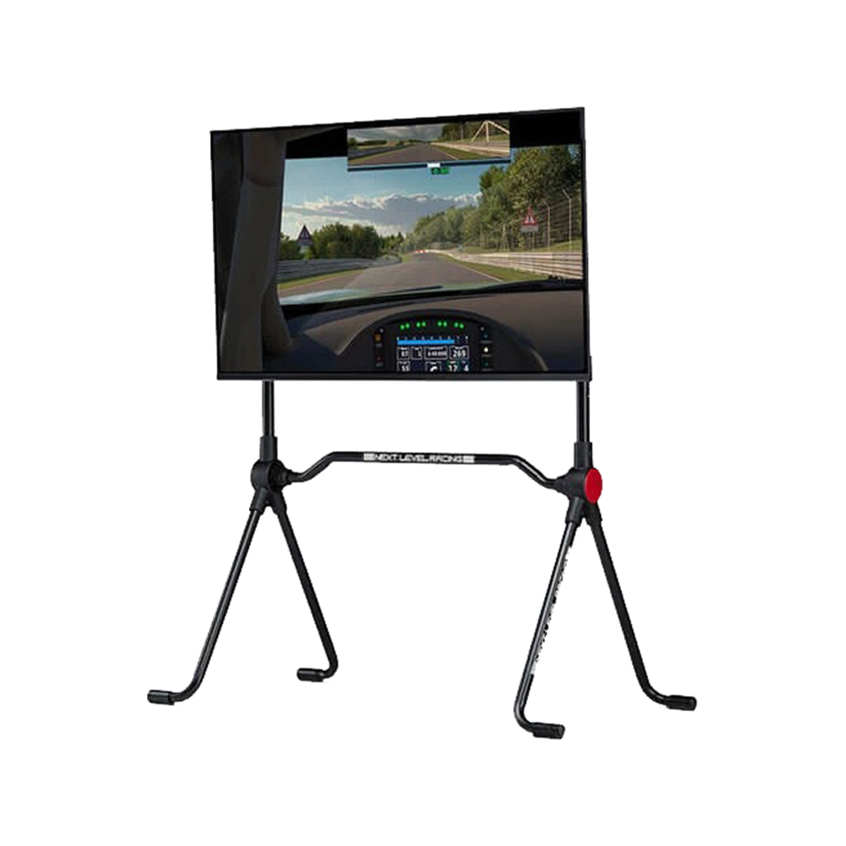 Next Level Racing LITE Free Standing Monitor Mount - Adjustable Stand for Gaming & Work - Perfect for PC, PS5, Xbox Setup - Home & Office Use