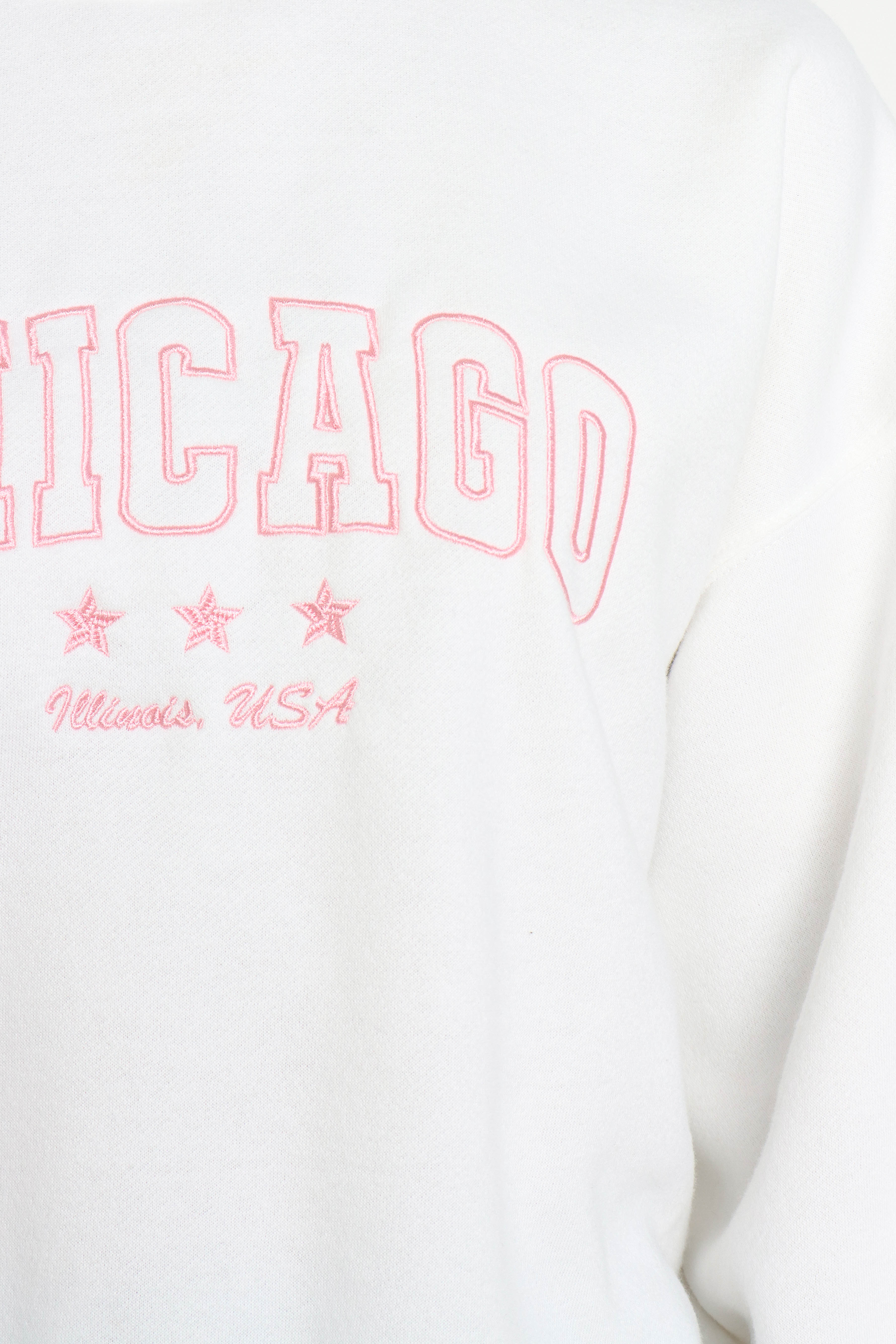 Premium Illinois Sweater - Soft & Cozy White Knit Pullover for Men & Women | Perfect for Fall, Winter & Casual Outings